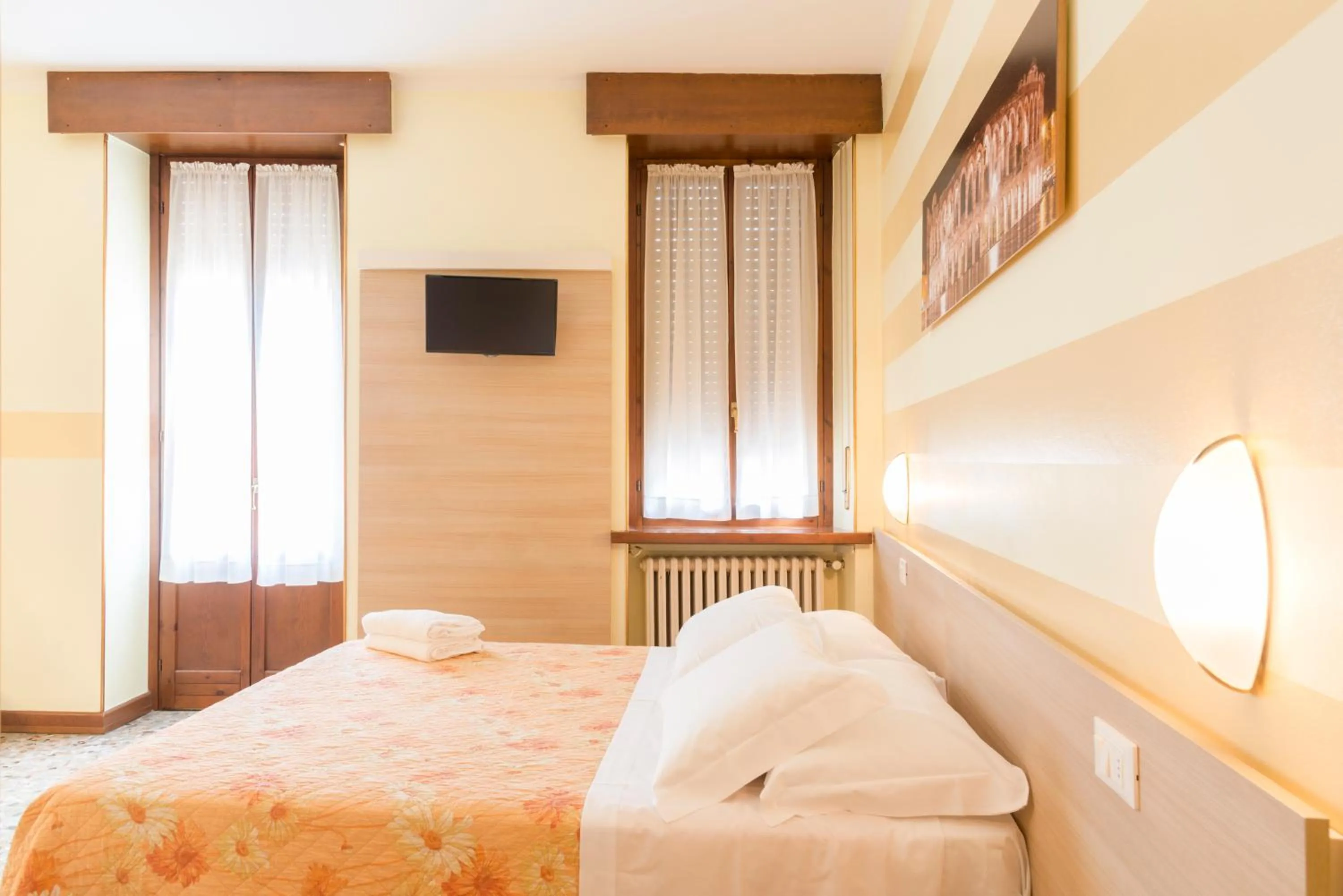 Bed in Albergo Trento