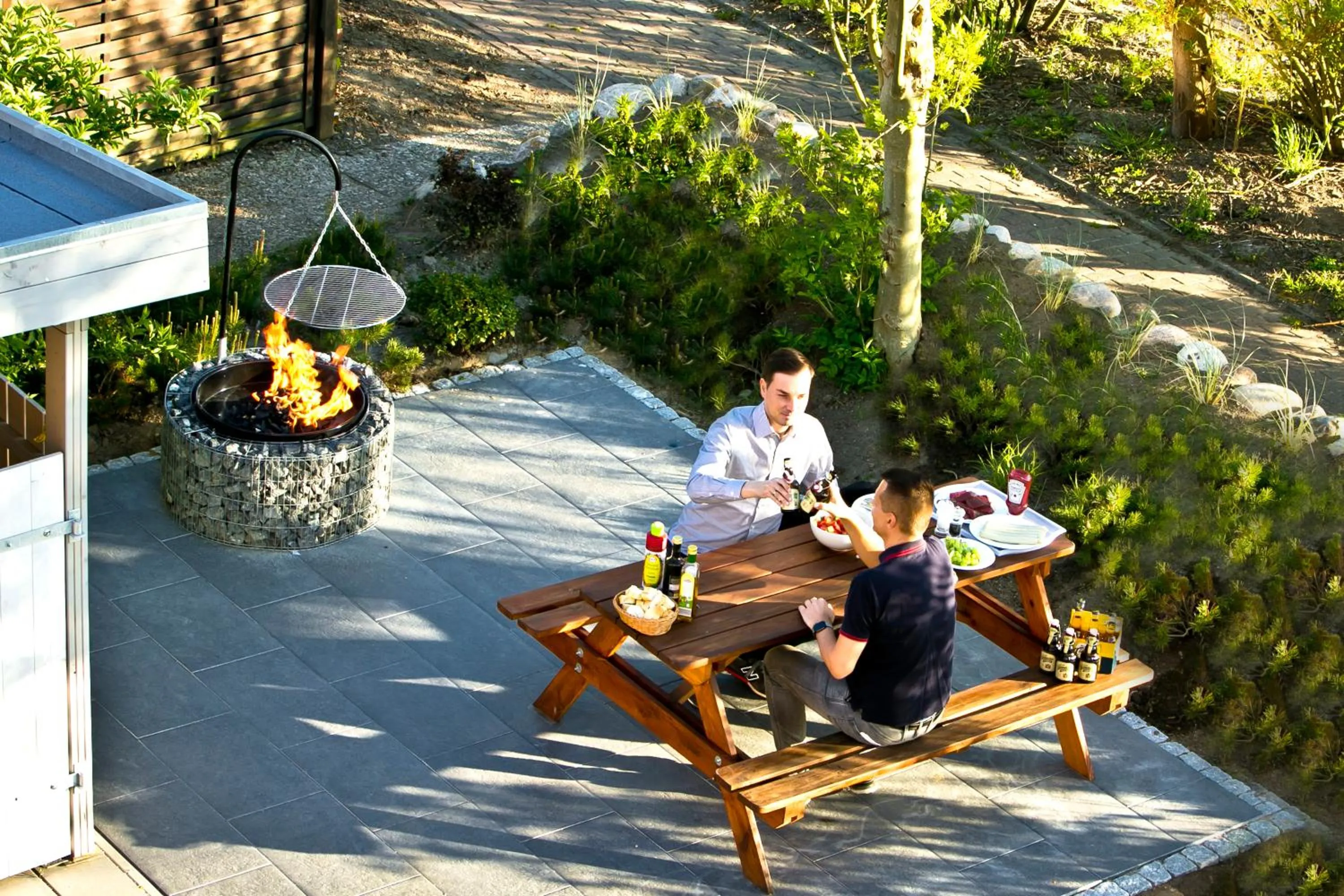 BBQ facilities in Astra Maris Apartments