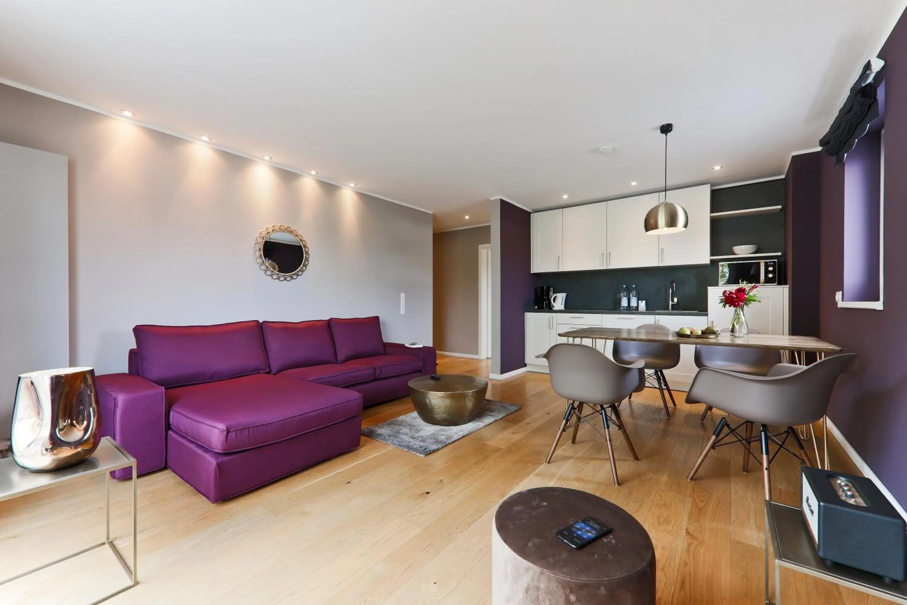 Living room in Astra Maris Apartments