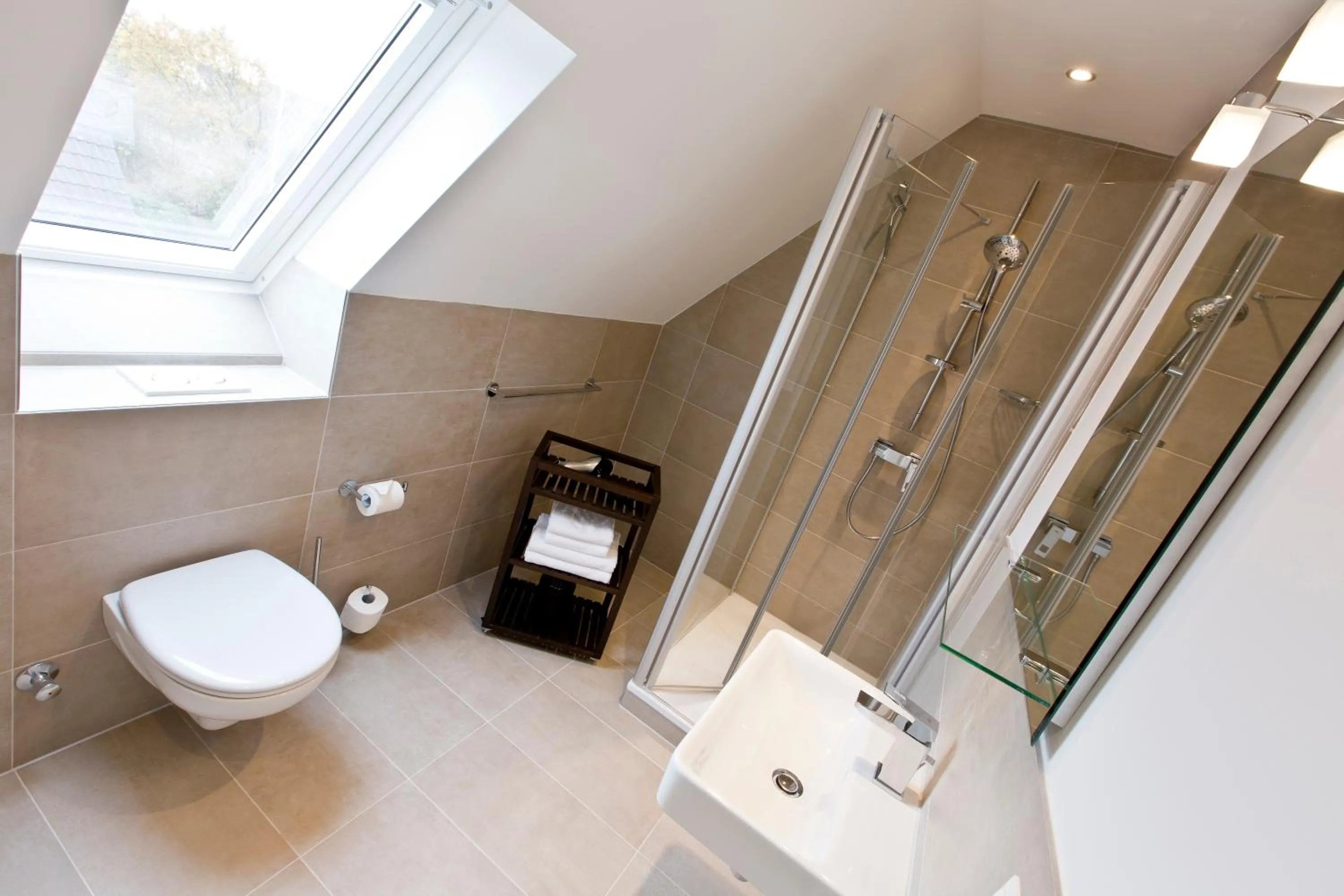 Shower in Astra Maris Apartments