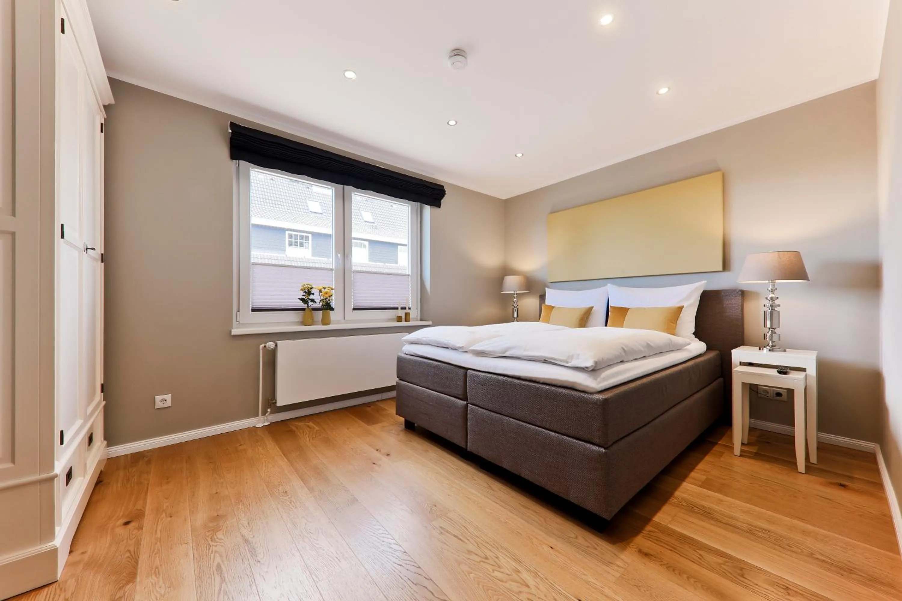 Bed in Astra Maris Apartments