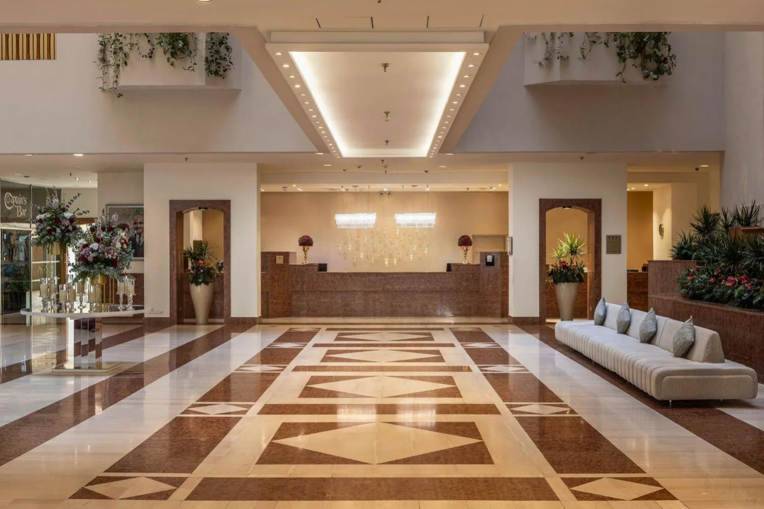 Lobby or reception in St Raphael Resort