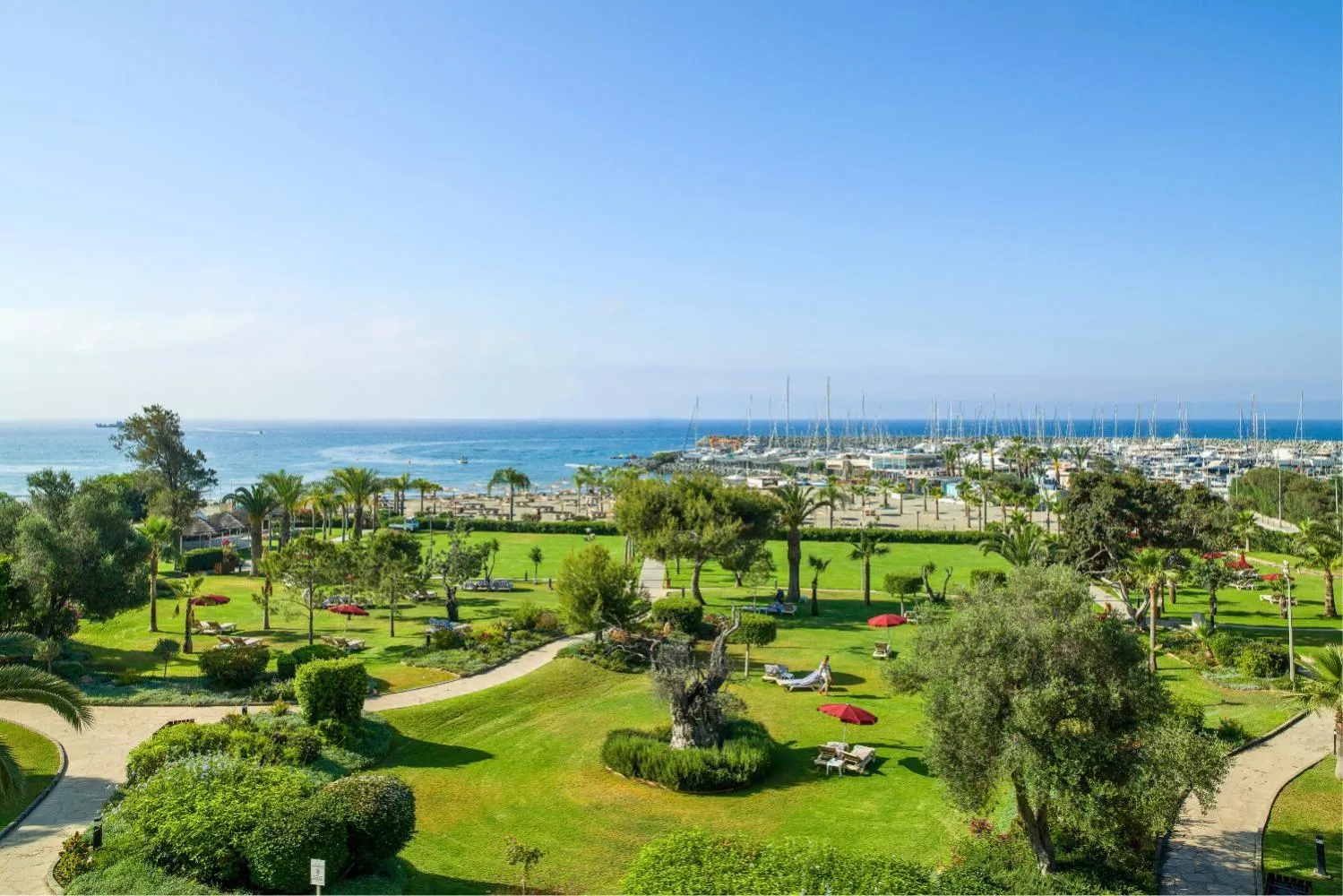 Garden in St Raphael Resort