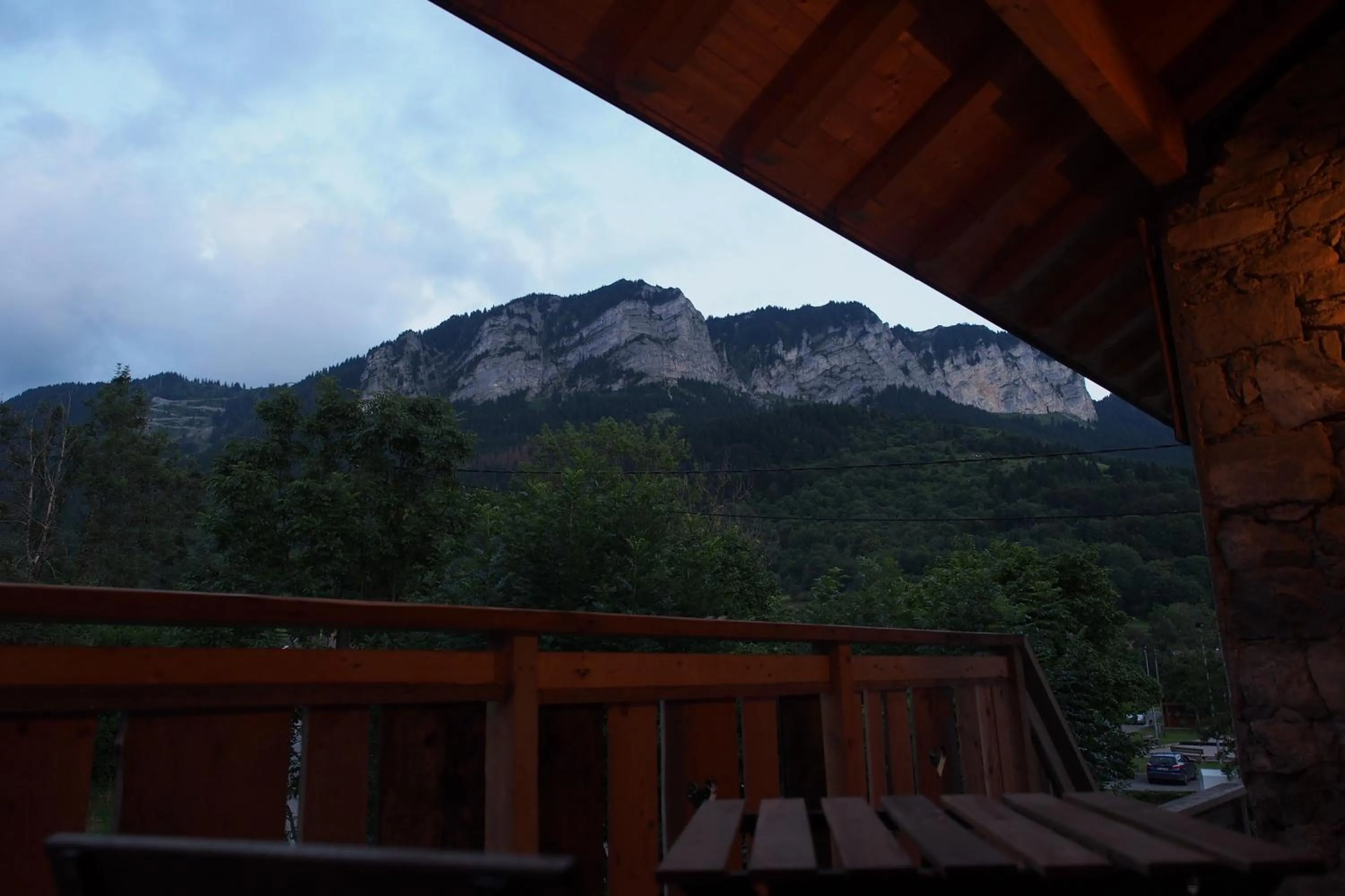 Mountain view in Chez Julie