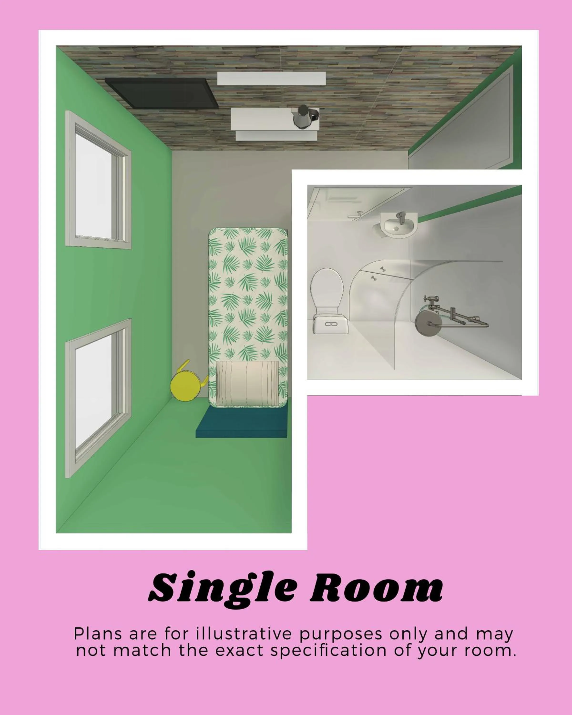 Floor plan in WiseStay