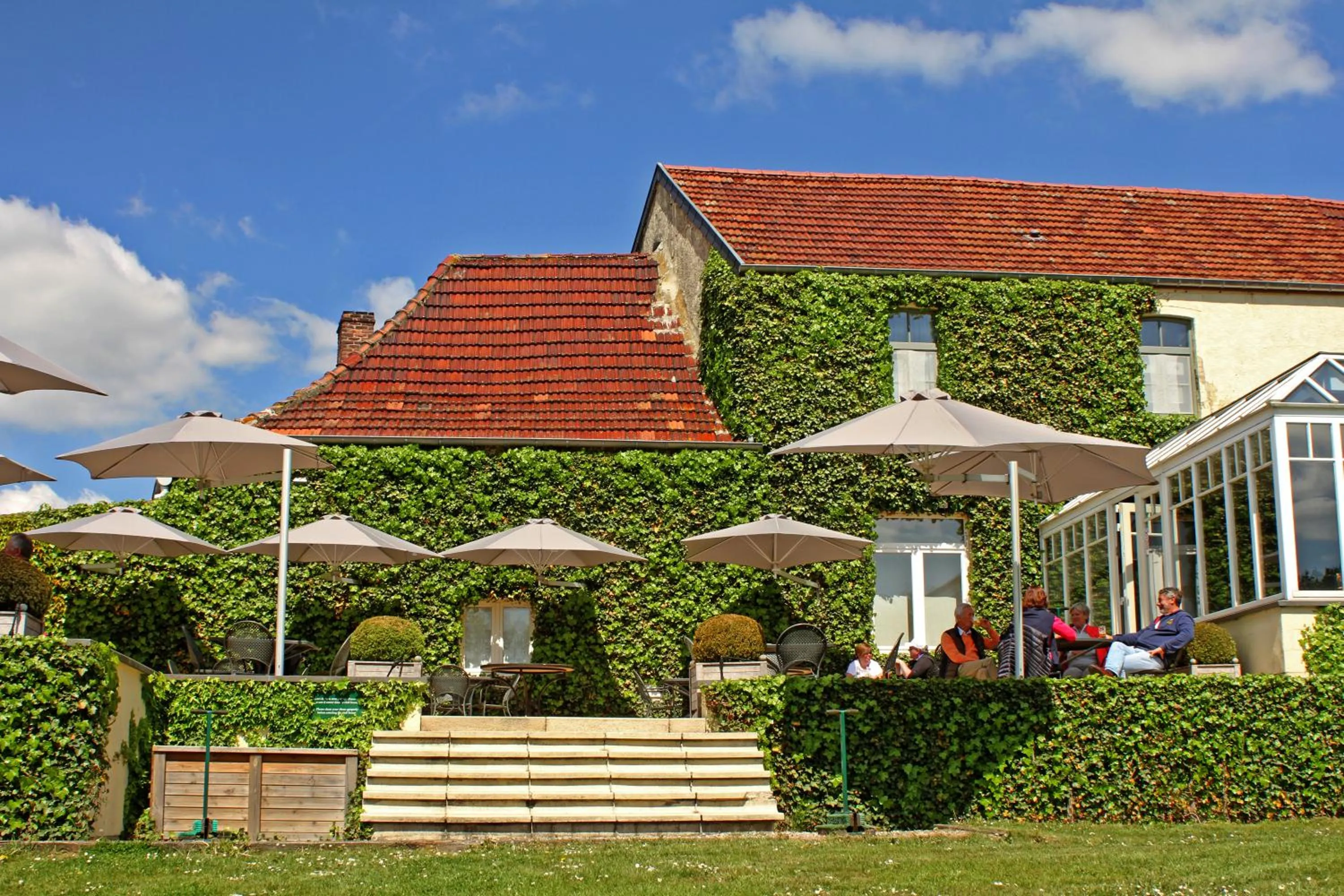 Patio in Relais de L'Empereur