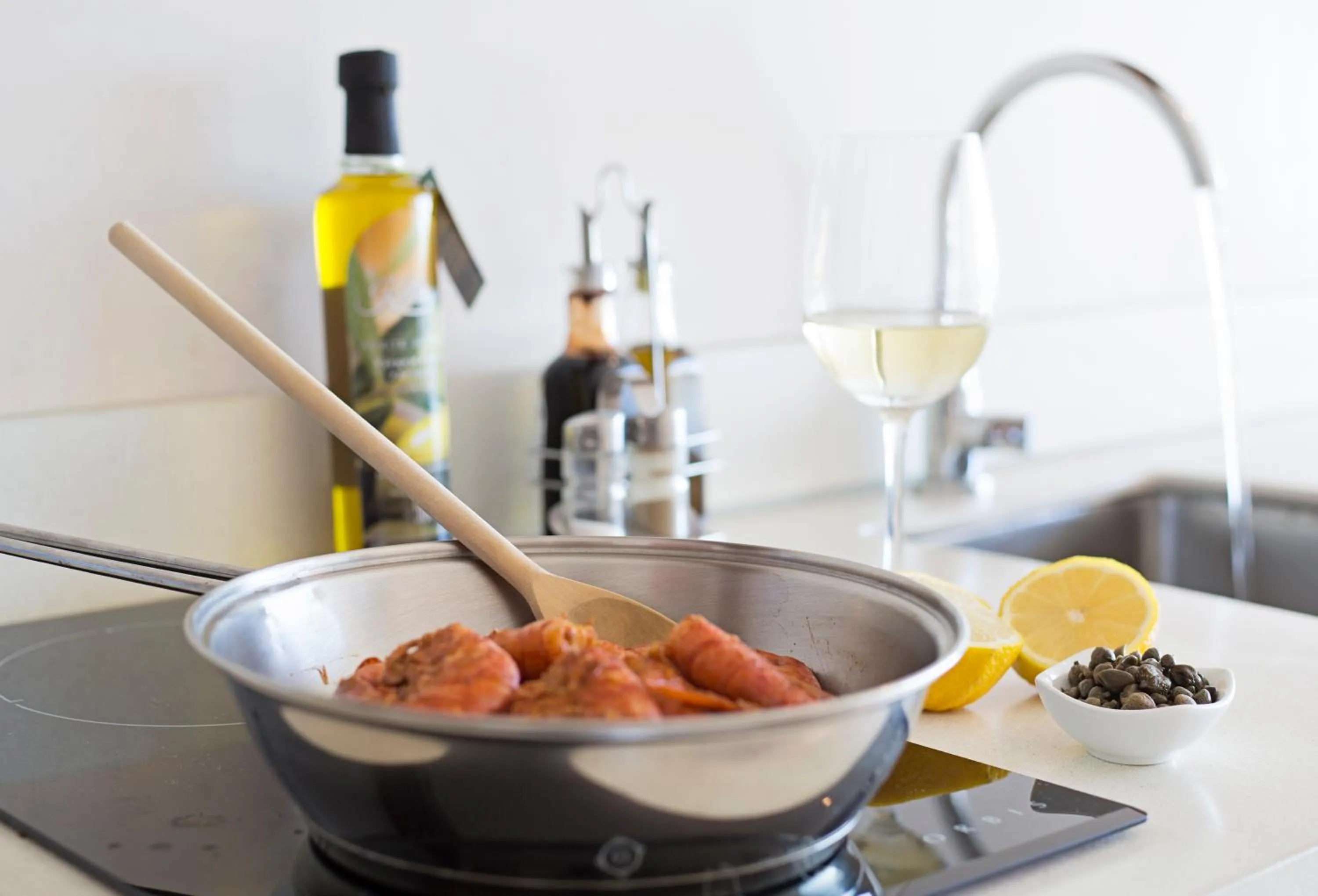 Kitchen or kitchenette in Rayentray Océano