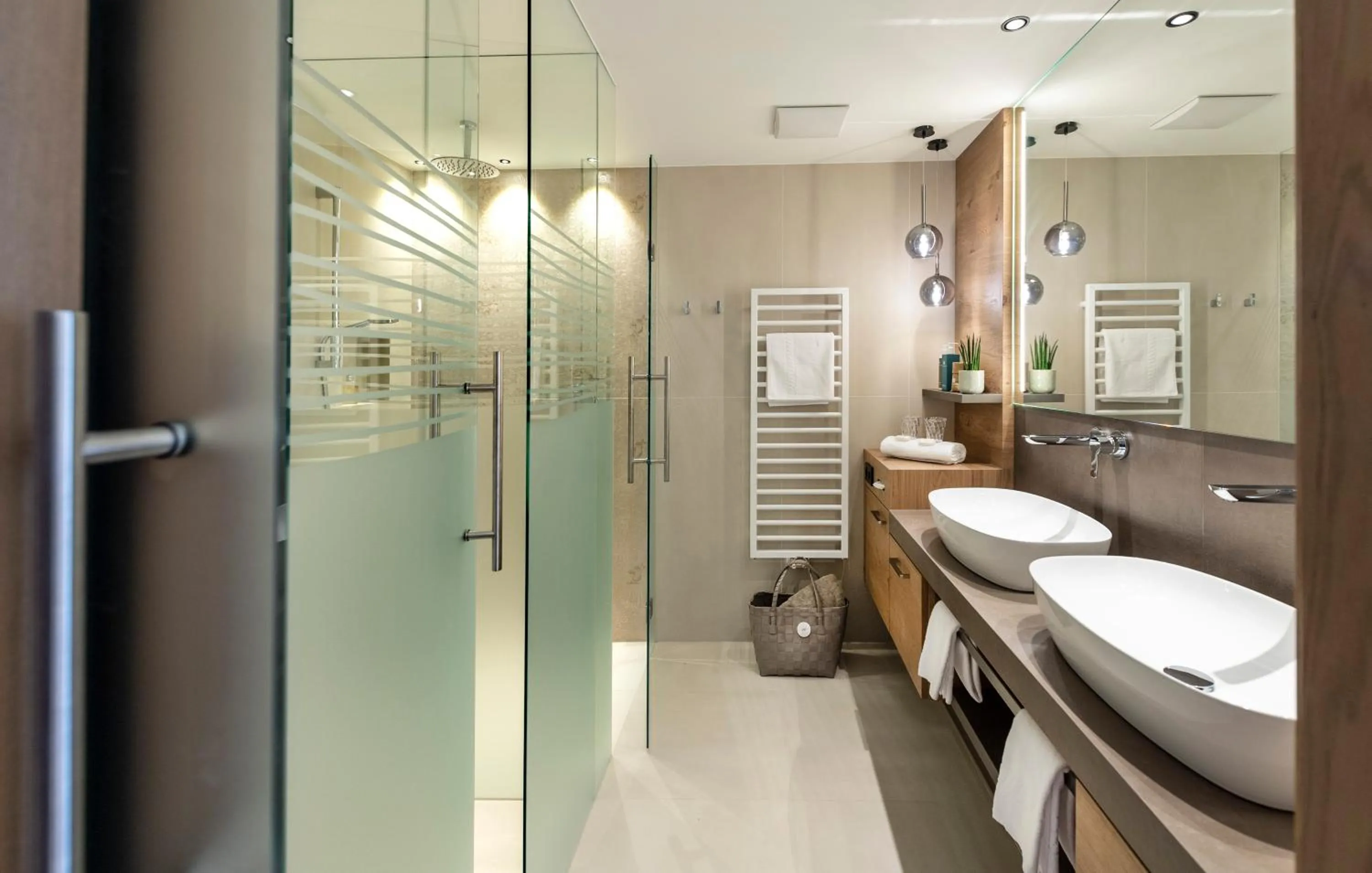 Bathroom in Hotel Sonnbichl