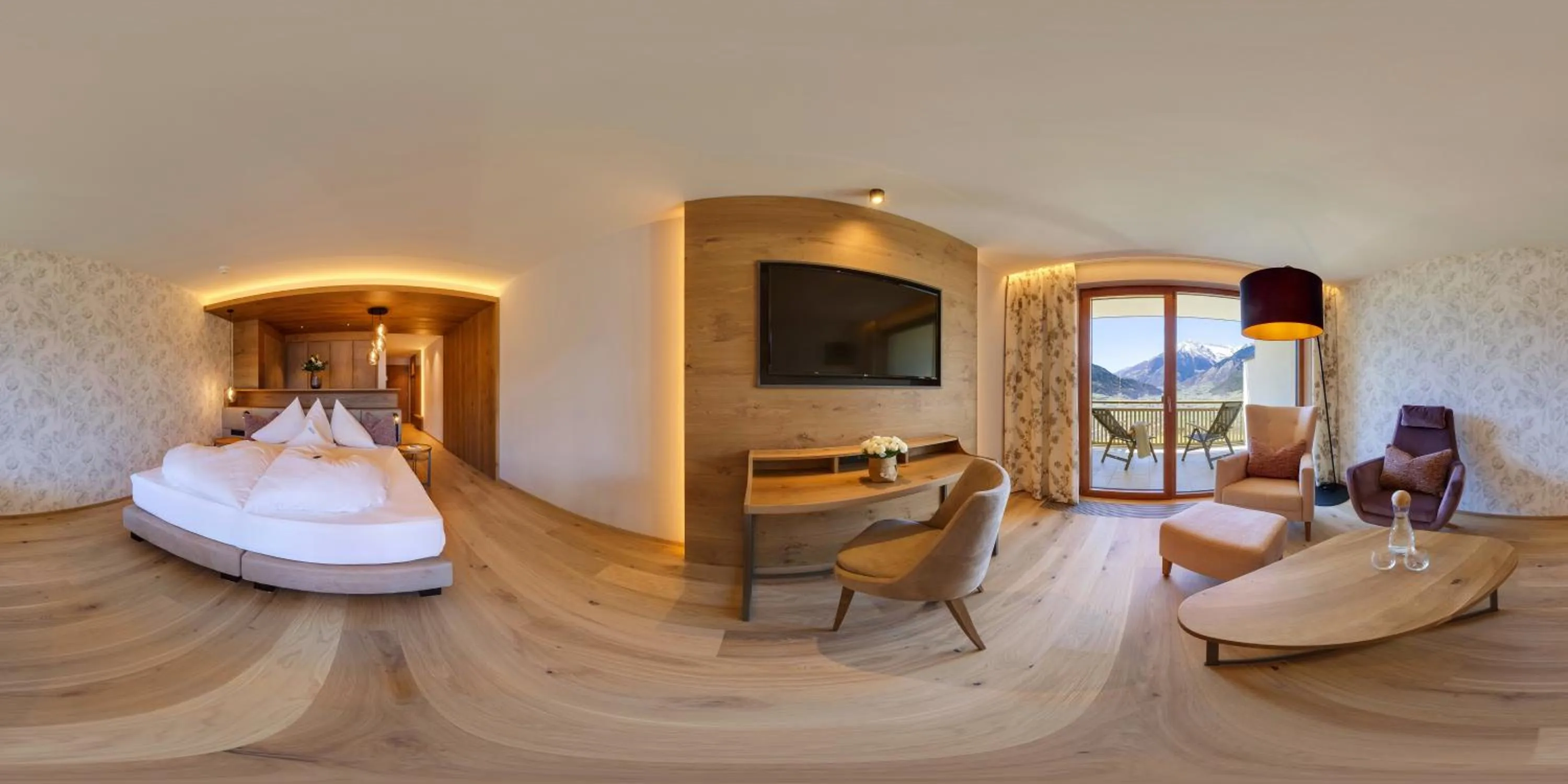 Bedroom, Bed in Hotel Sonnbichl