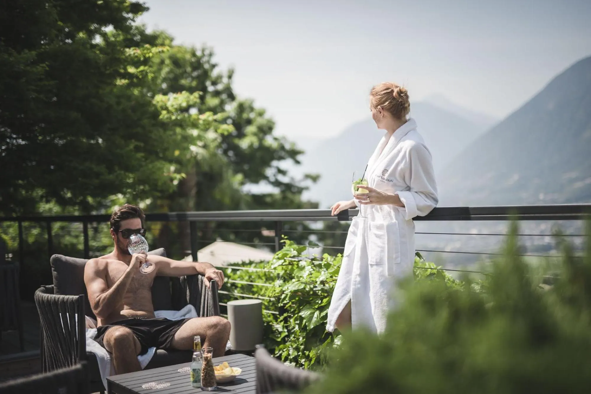 Lounge or bar in Hotel Sonnbichl