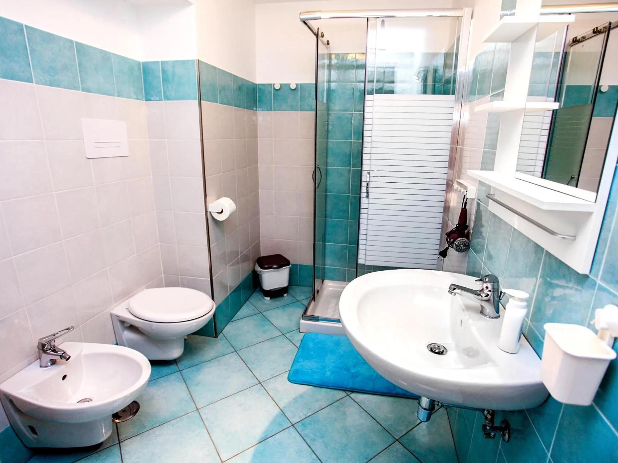 Bathroom in B&B La Grotta Marina