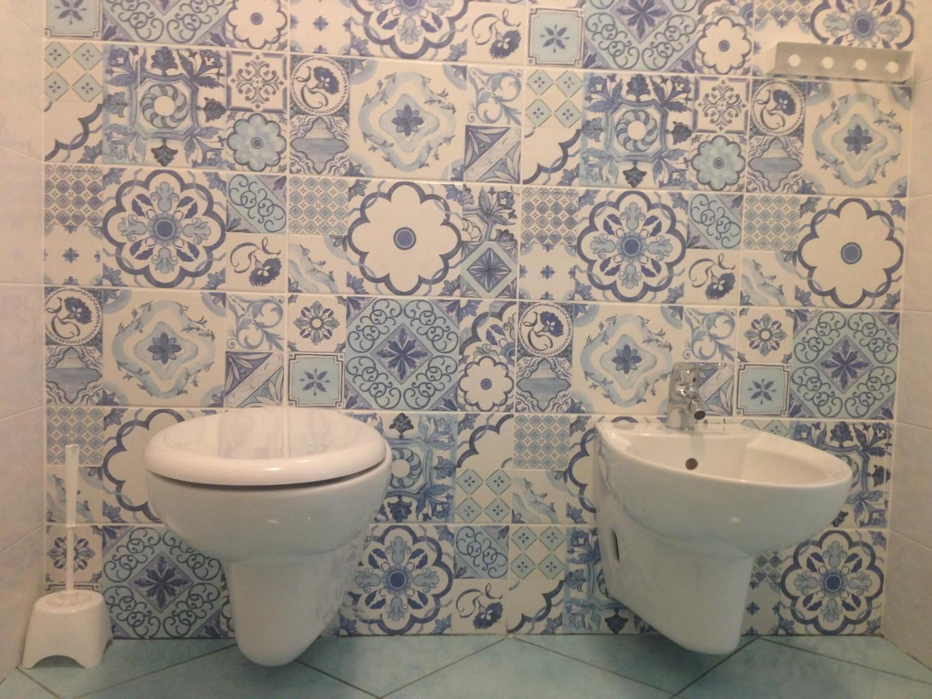 Bathroom in B&B La Grotta Marina