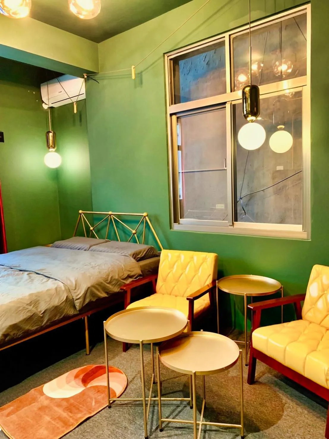 Photo of the whole room, Bed in Hinoki Mansion