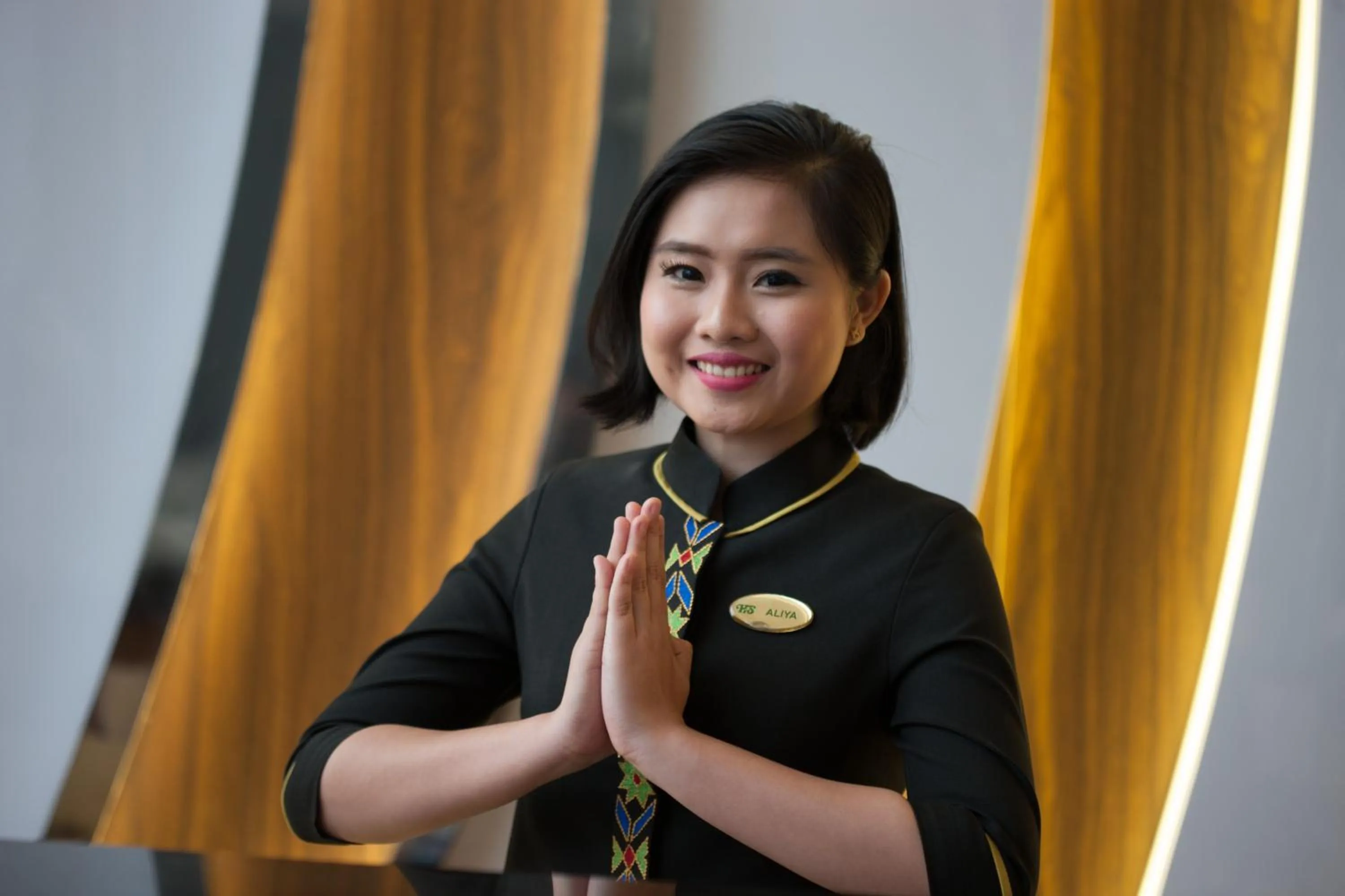 Staff in Hotel Santika Radial Palembang