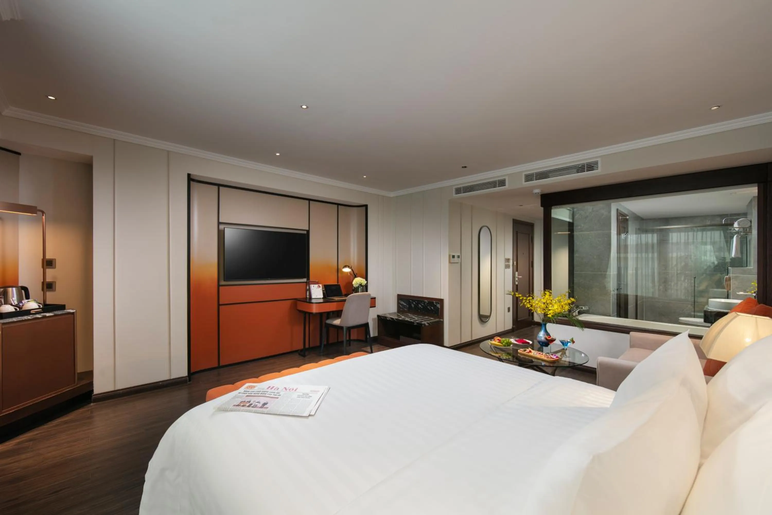 TV and multimedia, Bed in The Chi Boutique Hotel