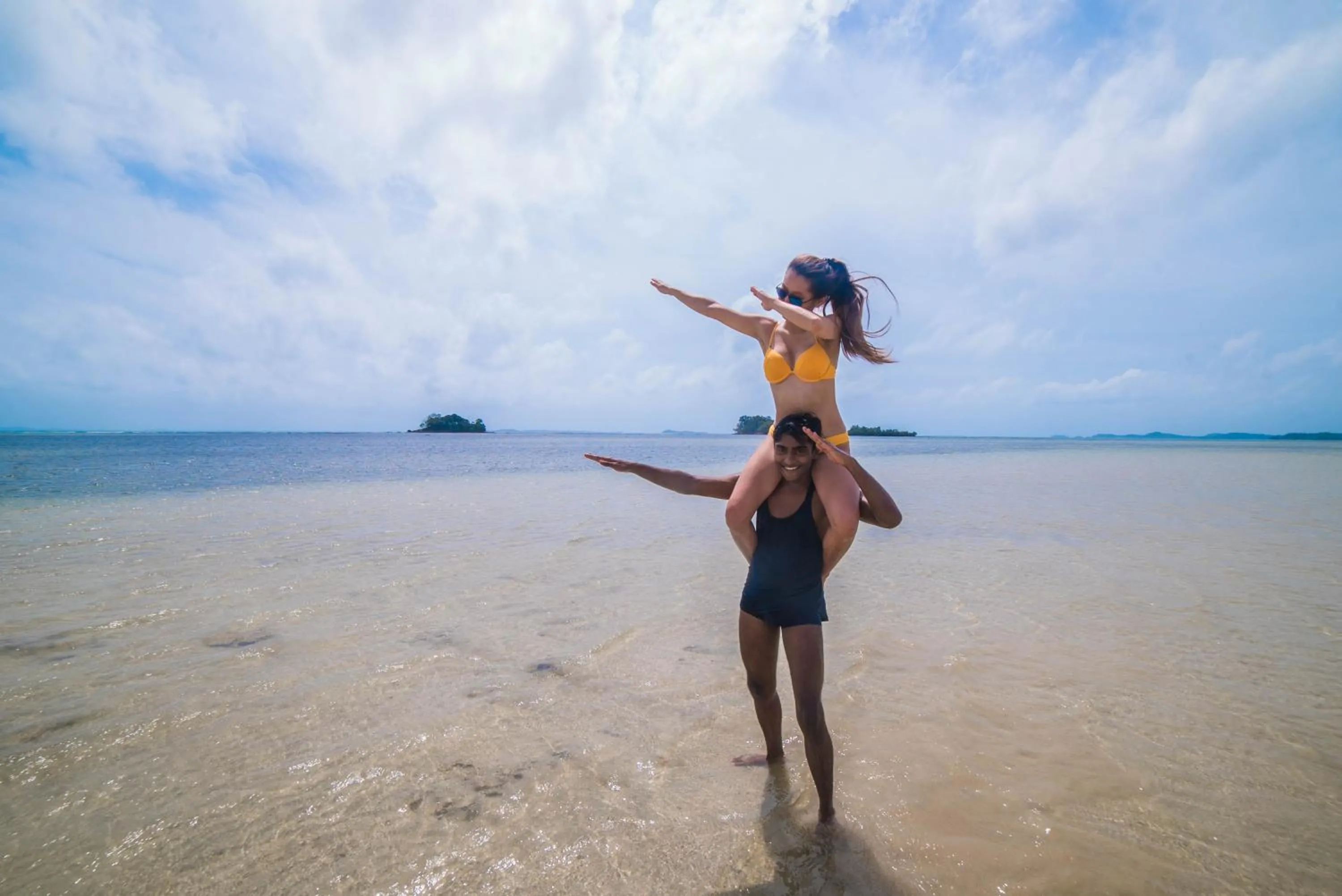 People in LooLa Adventure Resort