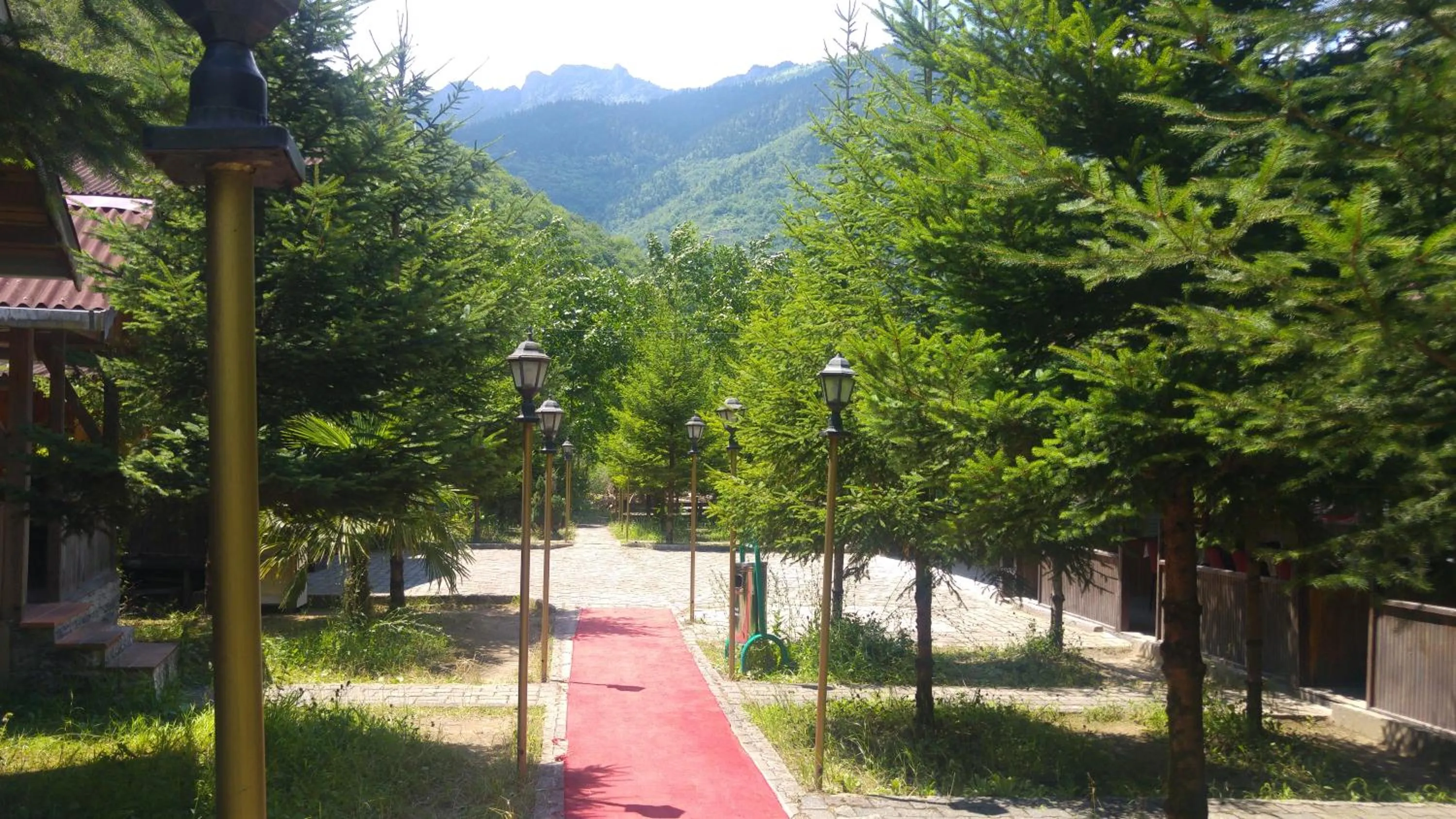 Garden in Isikli Kale Hotel