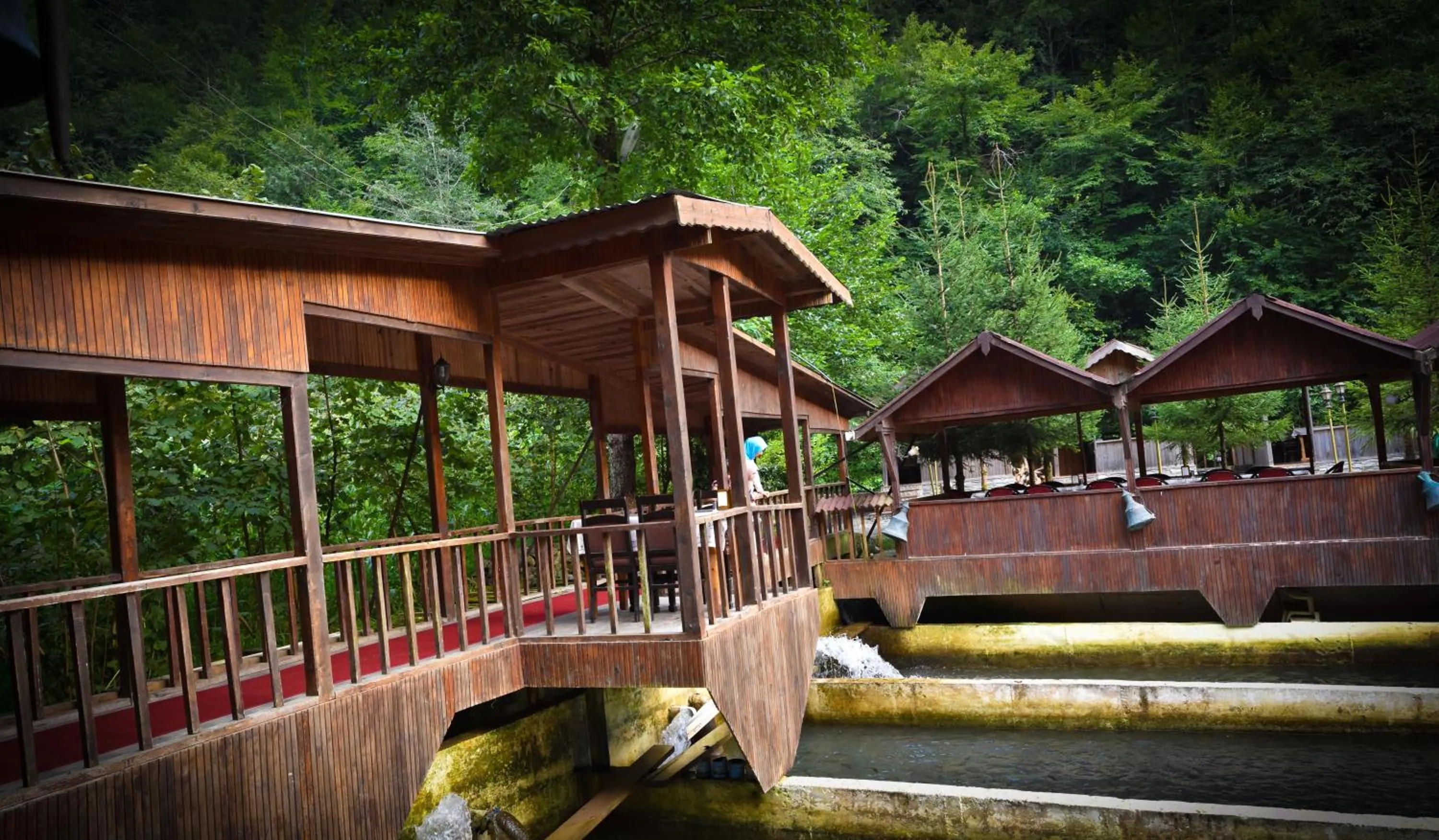 Garden view in Isikli Kale Hotel