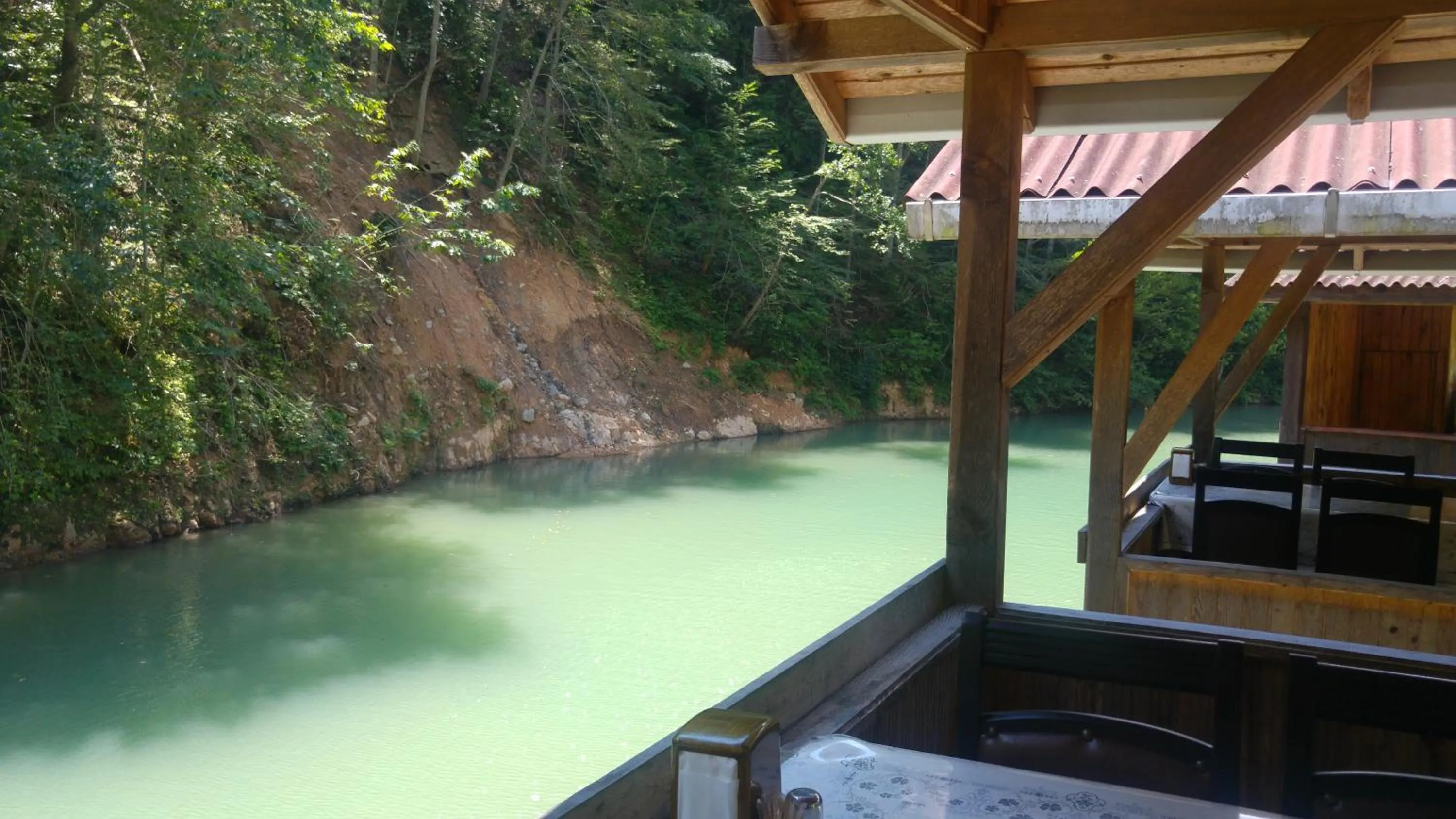 Lake view in Isikli Kale Hotel