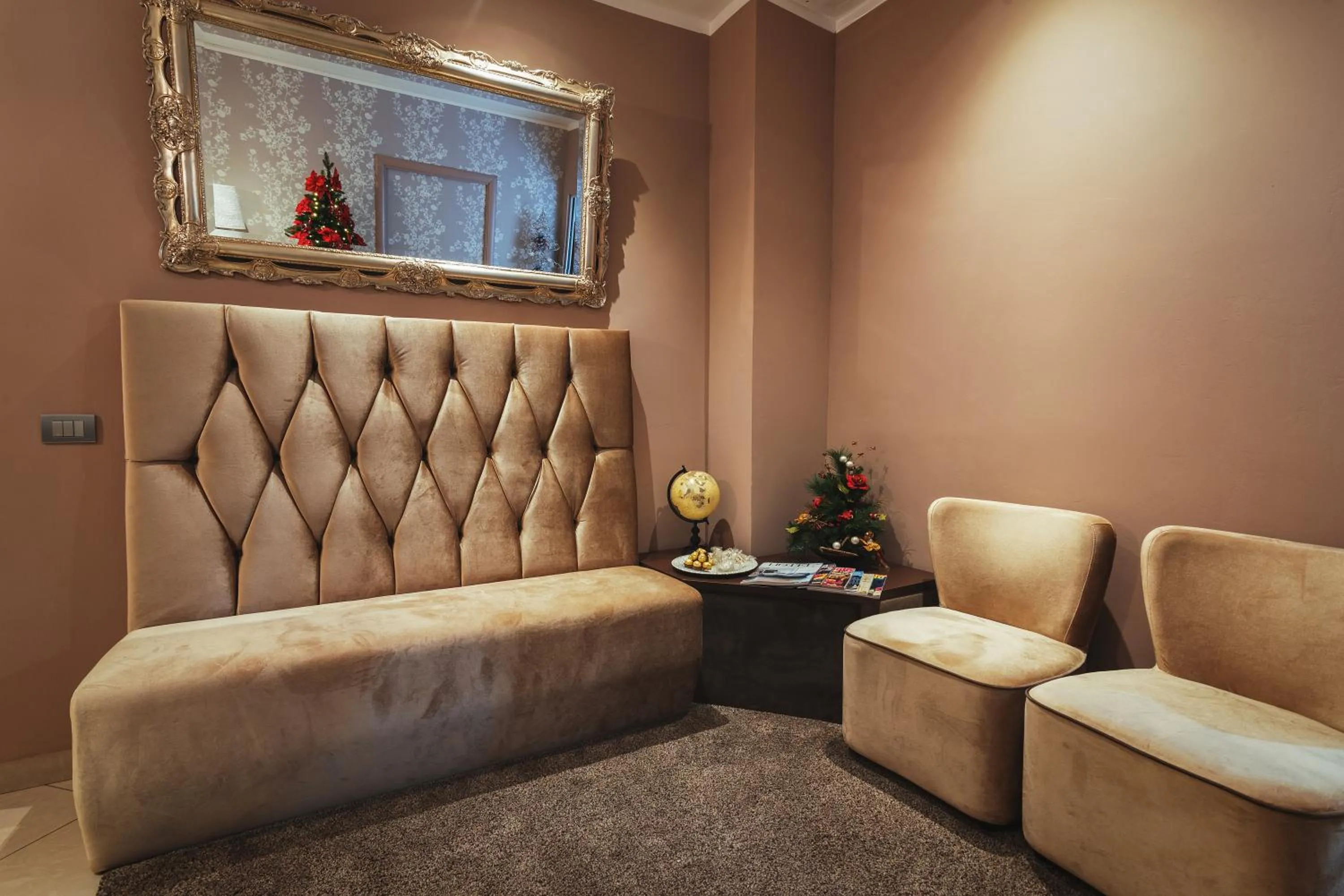 Lobby or reception in Hotel Centrale