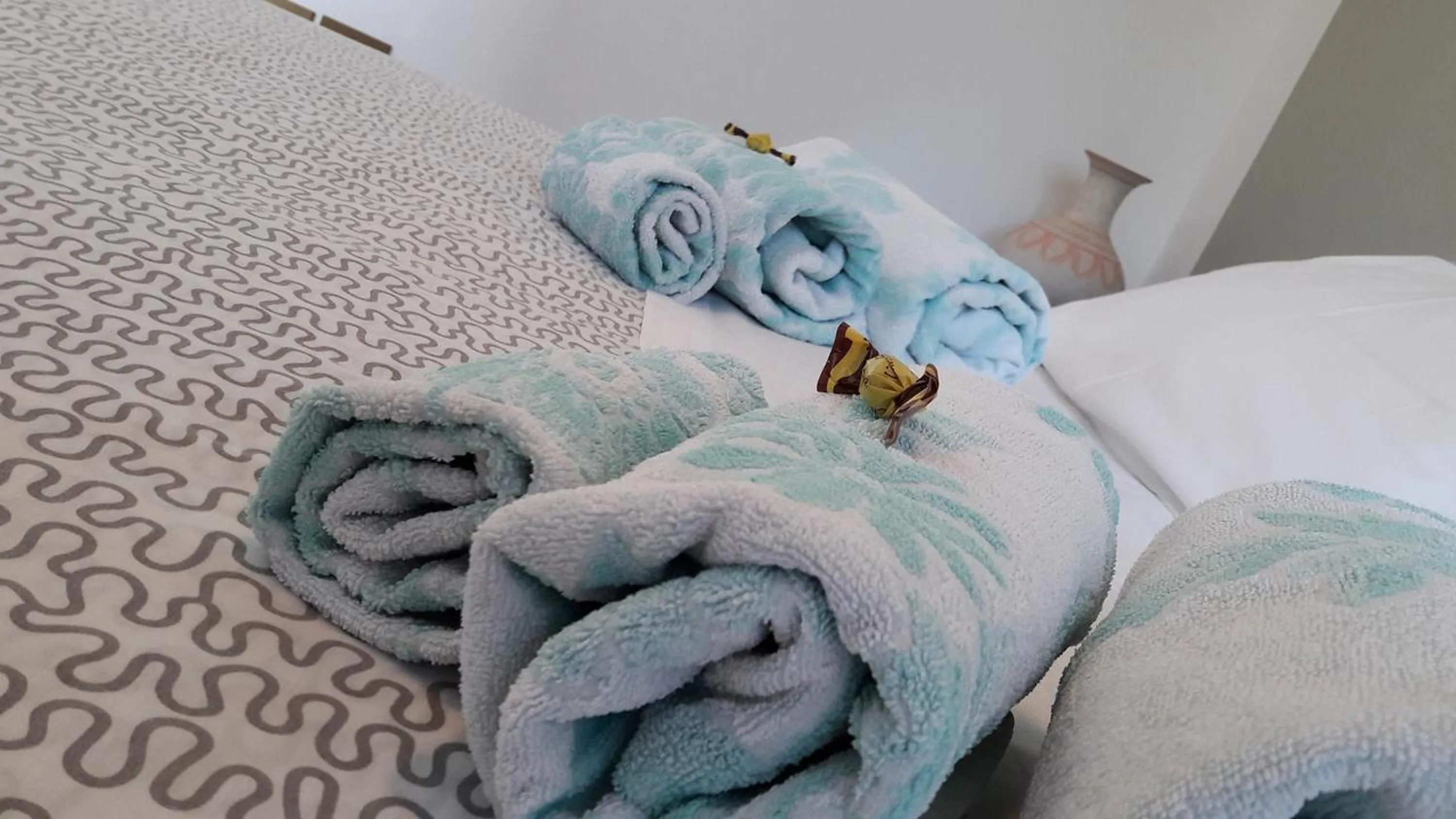 Bedroom, Bed in Adria Bella Locazione Turistica