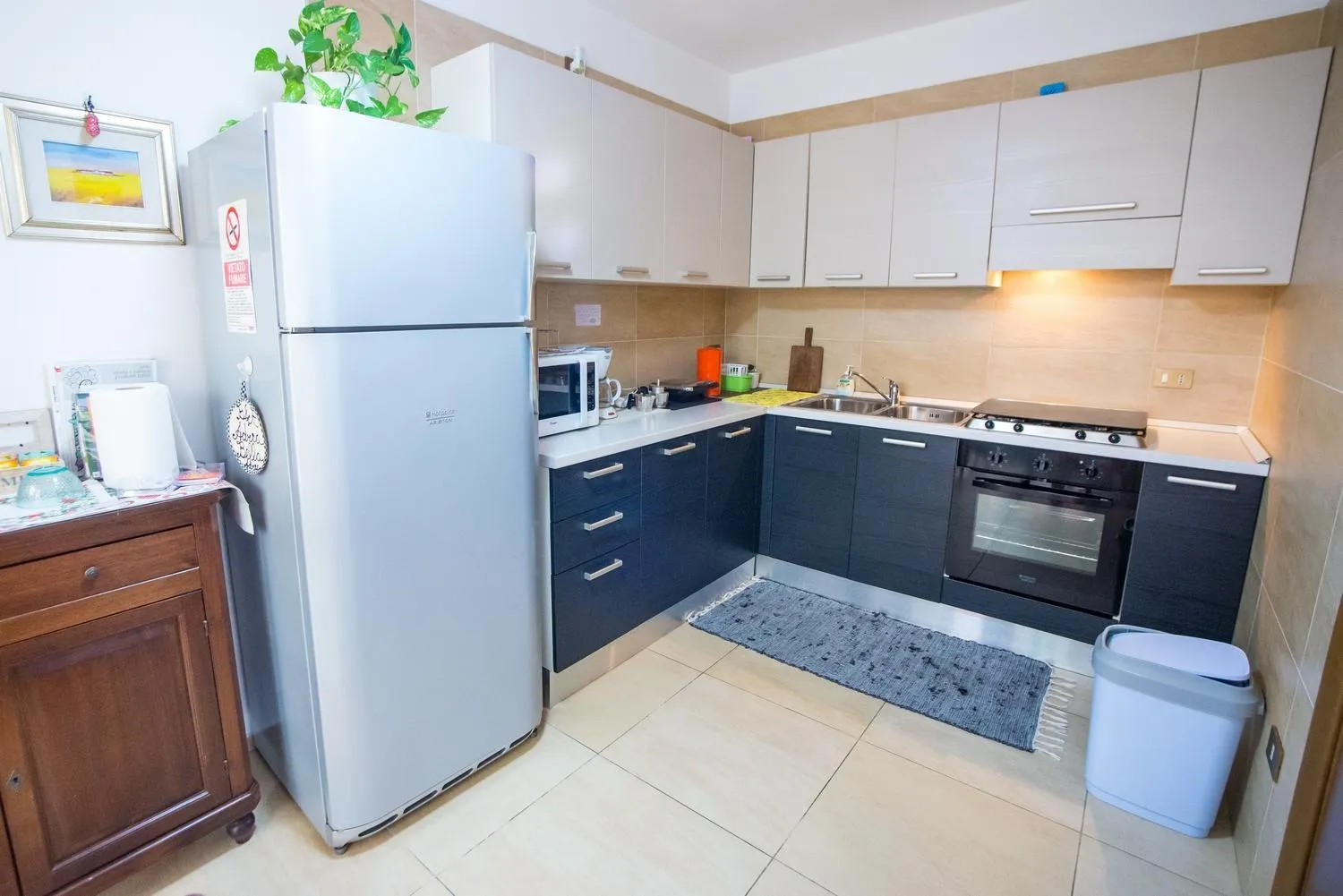 Communal kitchen in Adria Bella Locazione Turistica