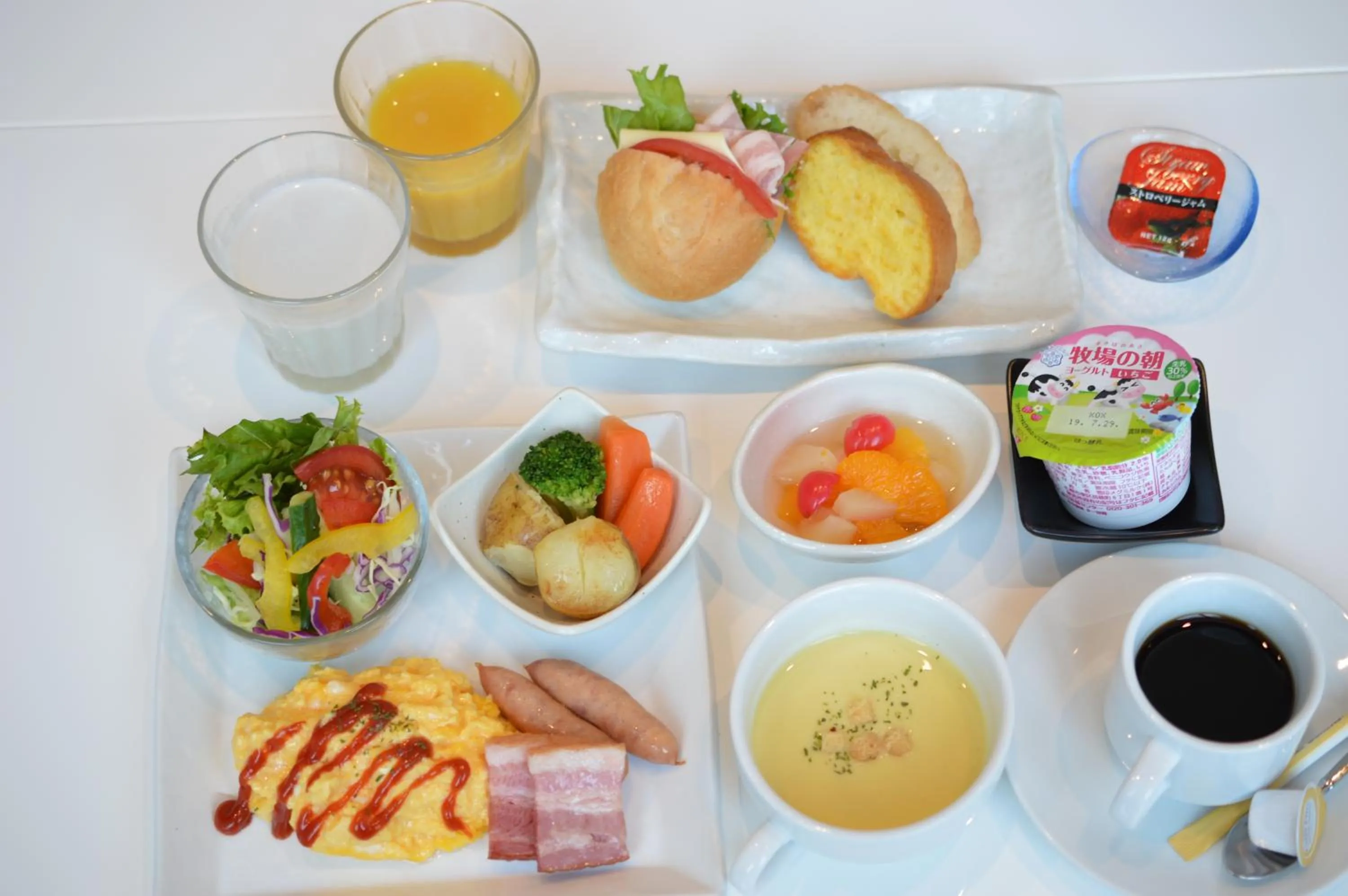 Breakfast in Queens Hotel Chitose