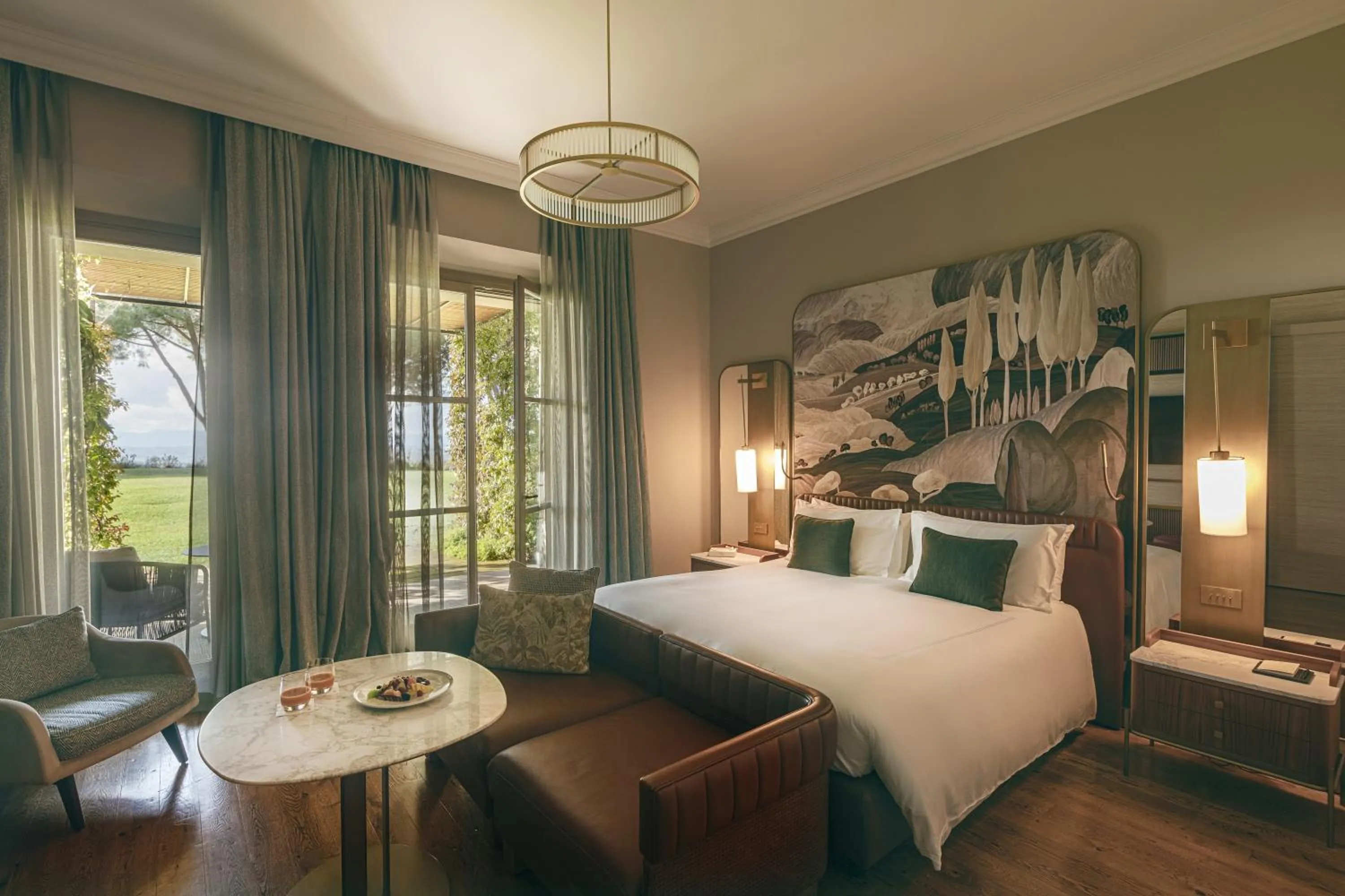 Photo of the whole room, Bed in Castelfalfi