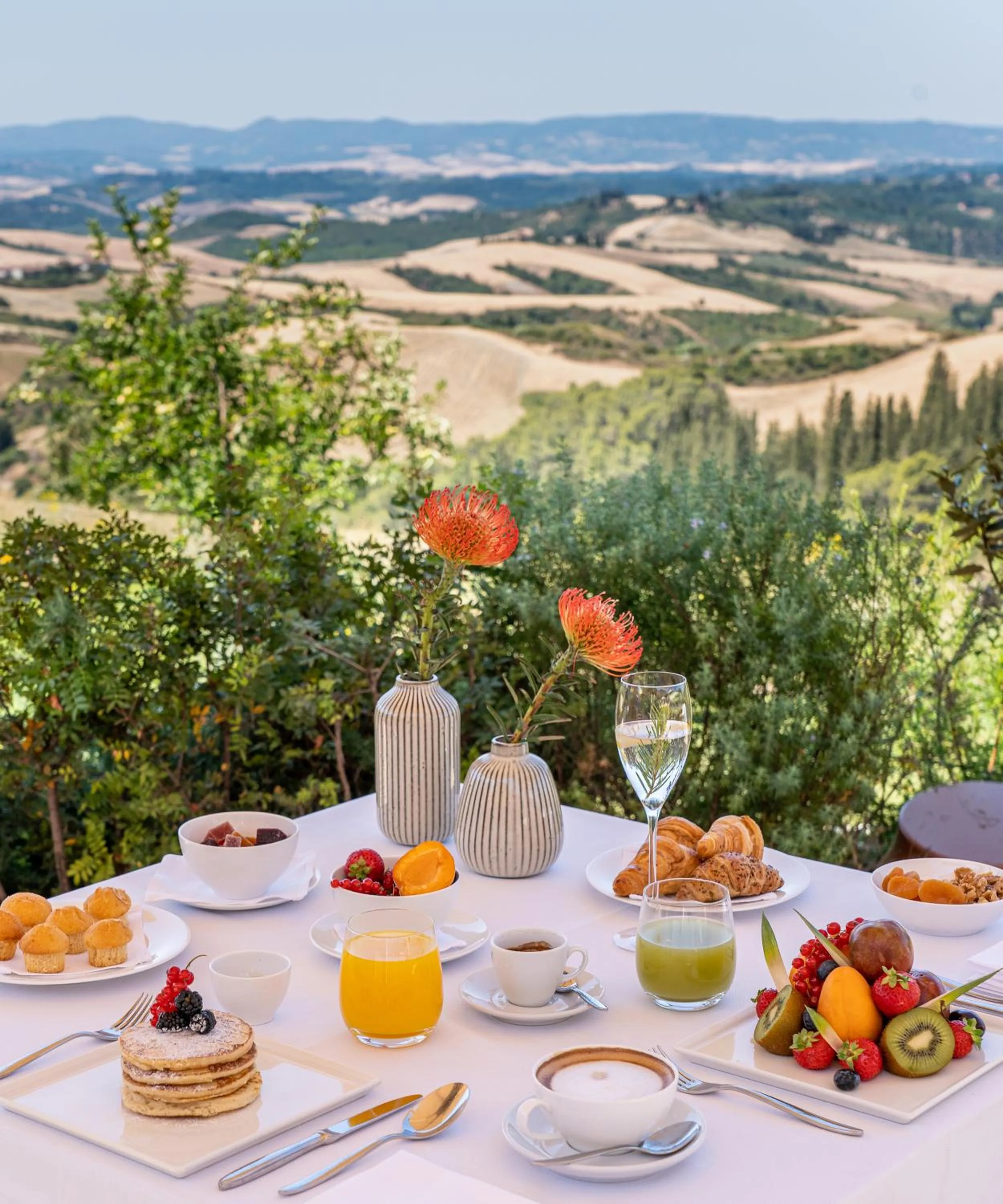 Breakfast in Il Castelfalfi-Tui Blue Selection