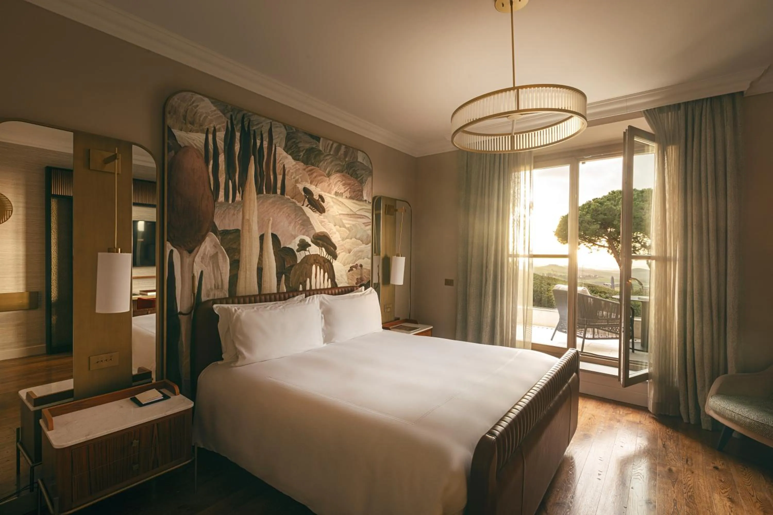 Photo of the whole room, Bed in Castelfalfi