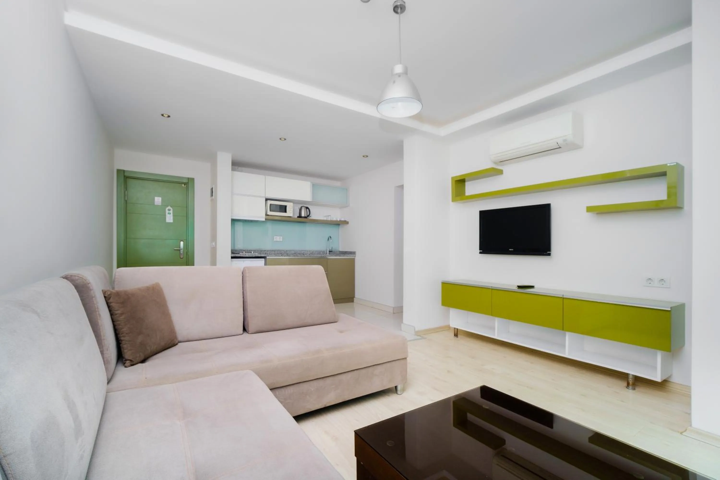 Living room in Delfino Apart Hotel