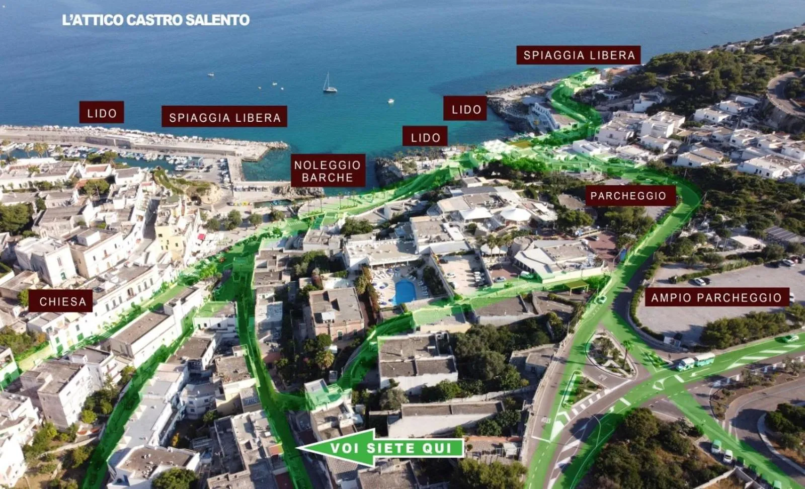 Nearby landmark in L' ATTICO CastroSalento
