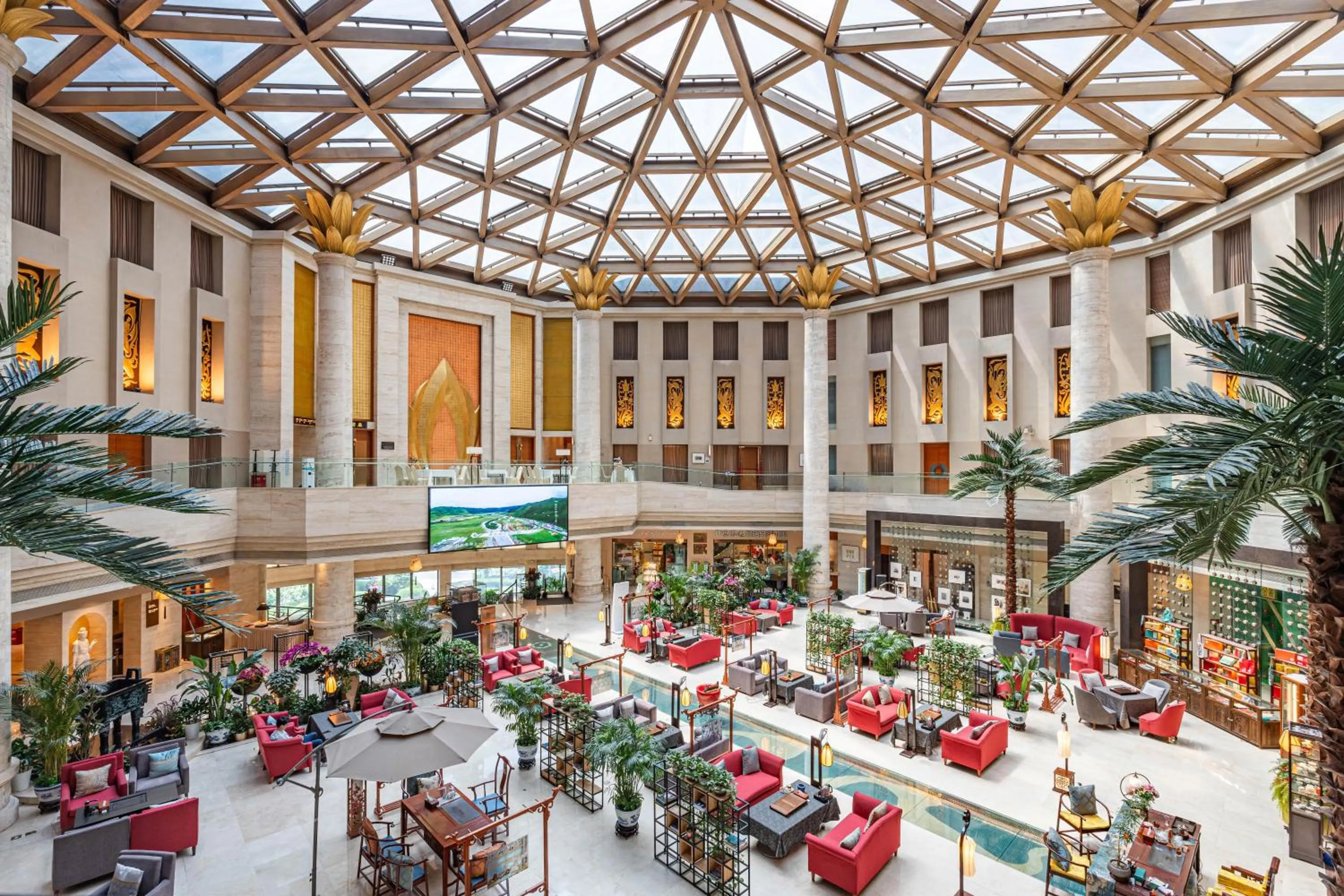 Lobby or reception in Beijing Feitian Hotel