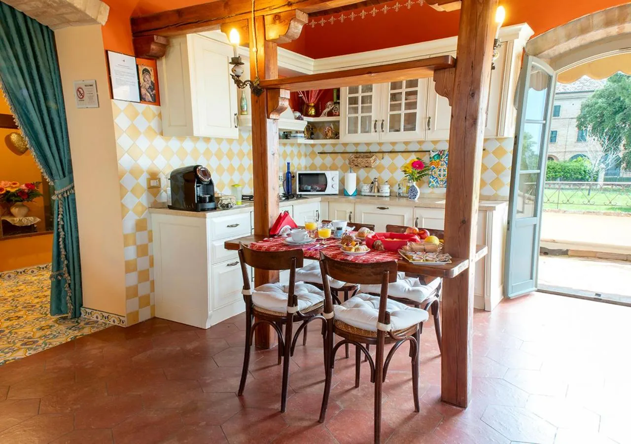 Communal lounge/ TV room in B&B Belcuore