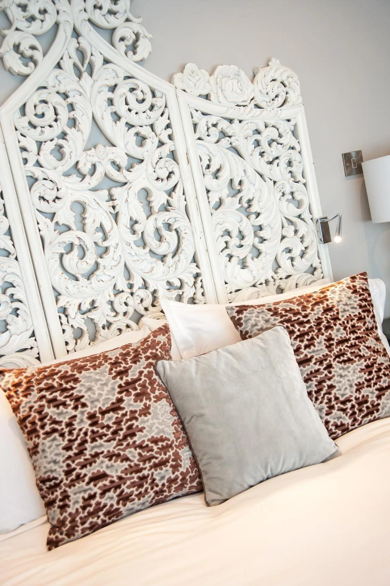 Decorative detail, Bed in Rooms at number one