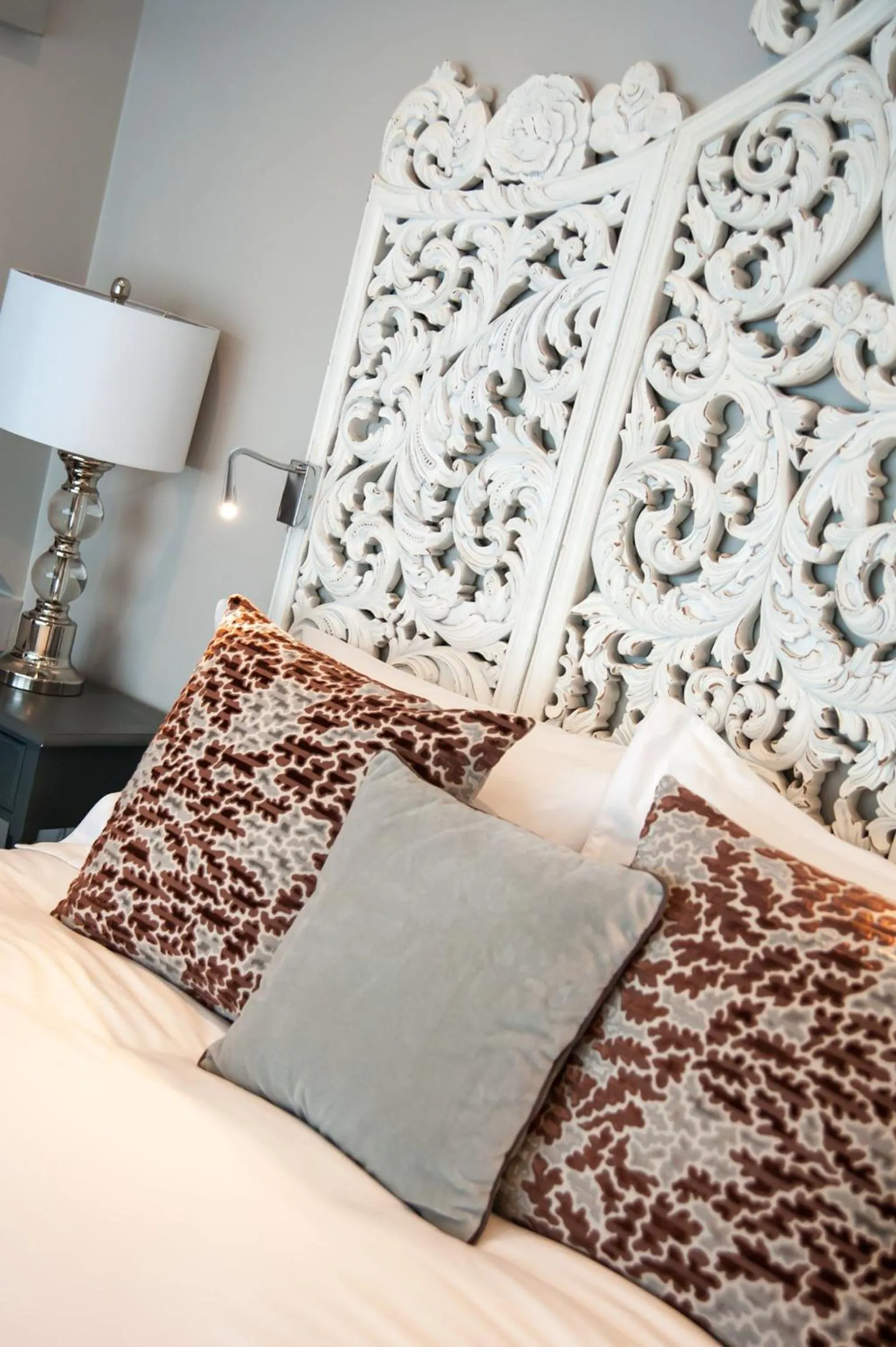 Decorative detail, Bed in Rooms at number one