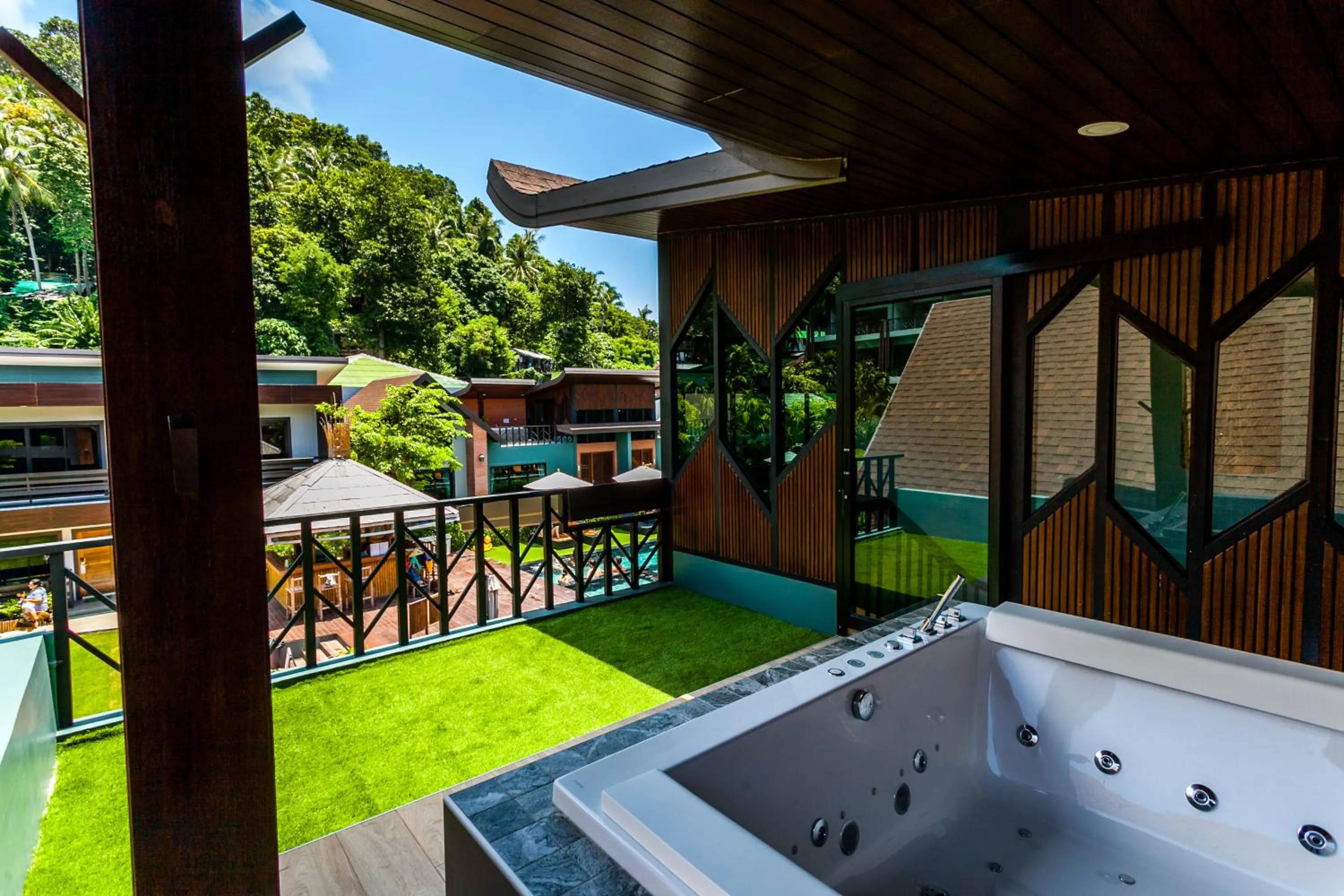 Balcony/Terrace in ChaoKoh Phi Phi Hotel and Resort- SHA Extra Plus