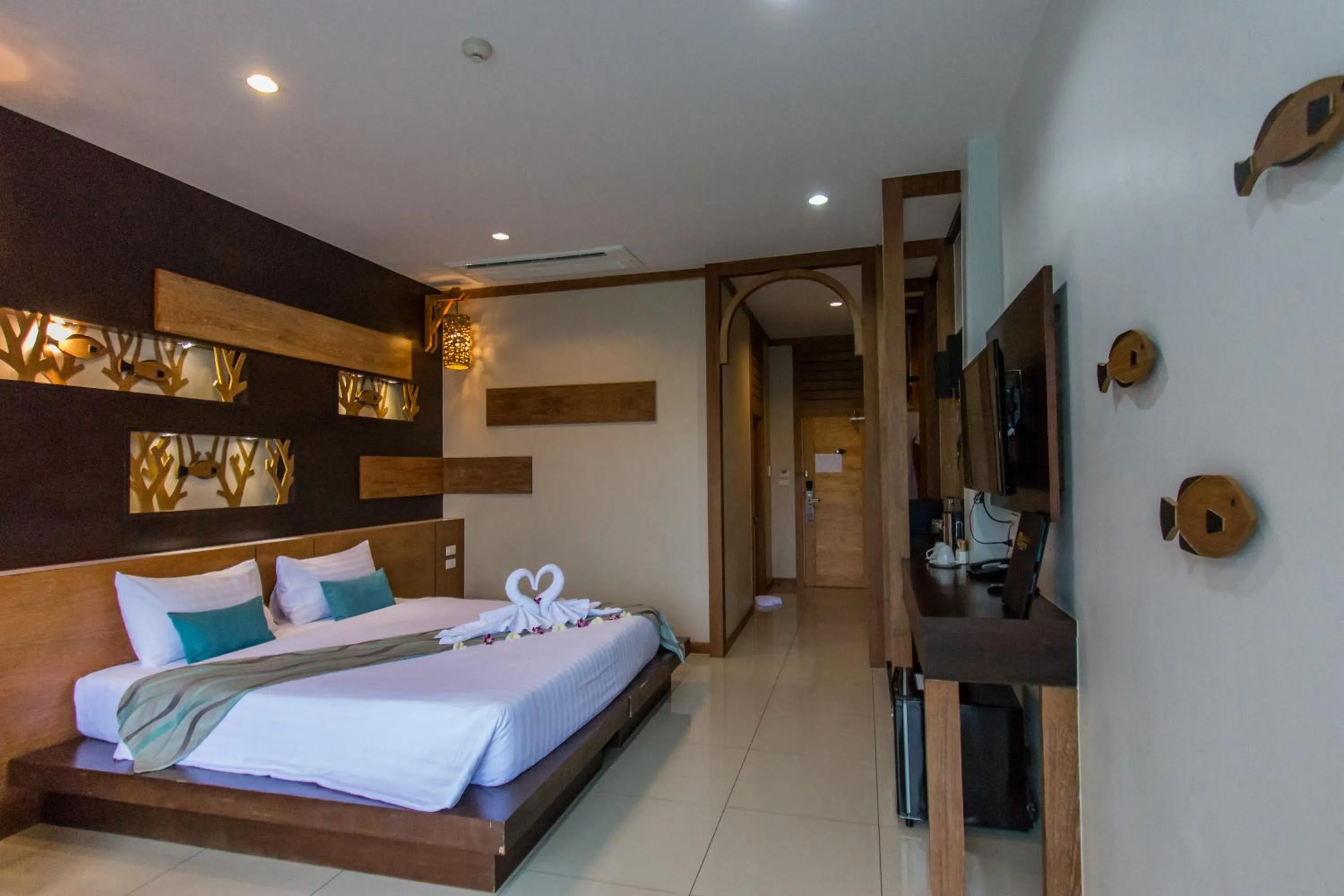 Bedroom in ChaoKoh Phi Phi Hotel and Resort- SHA Extra Plus
