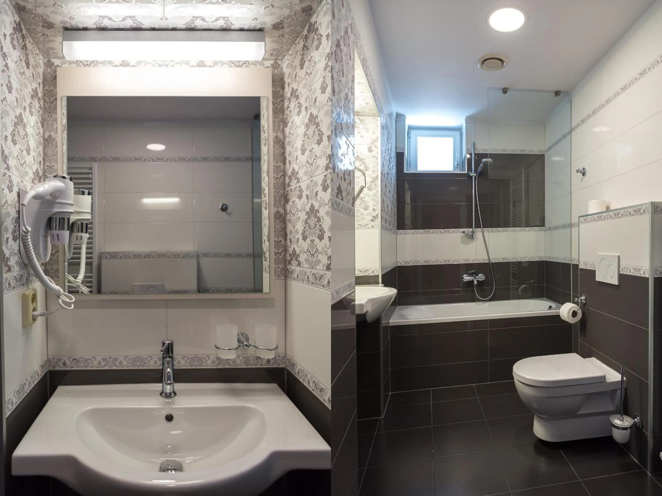 Bathroom in Penzion Longus