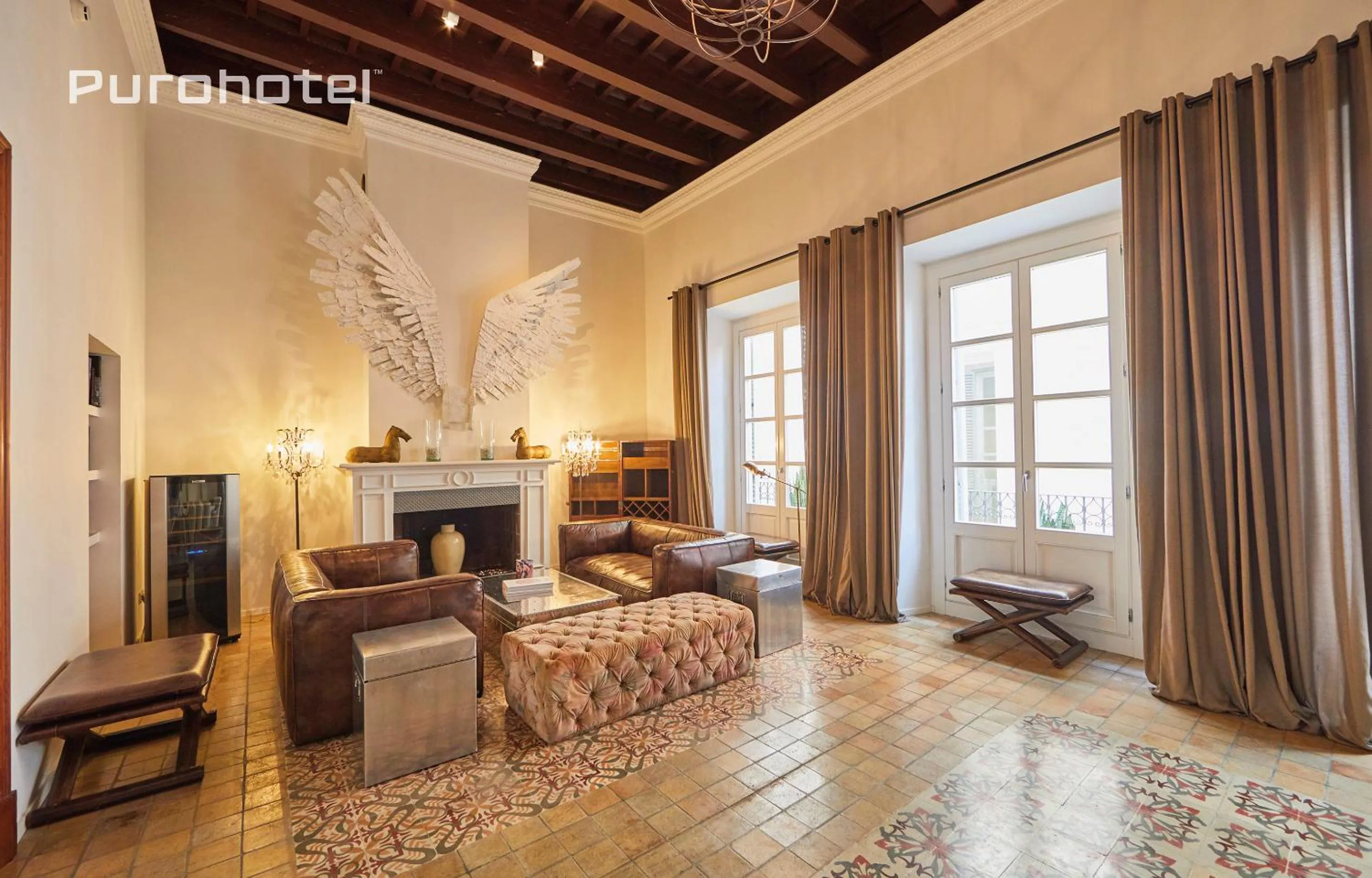 Living room in Puro Hotel Oasis Urbano