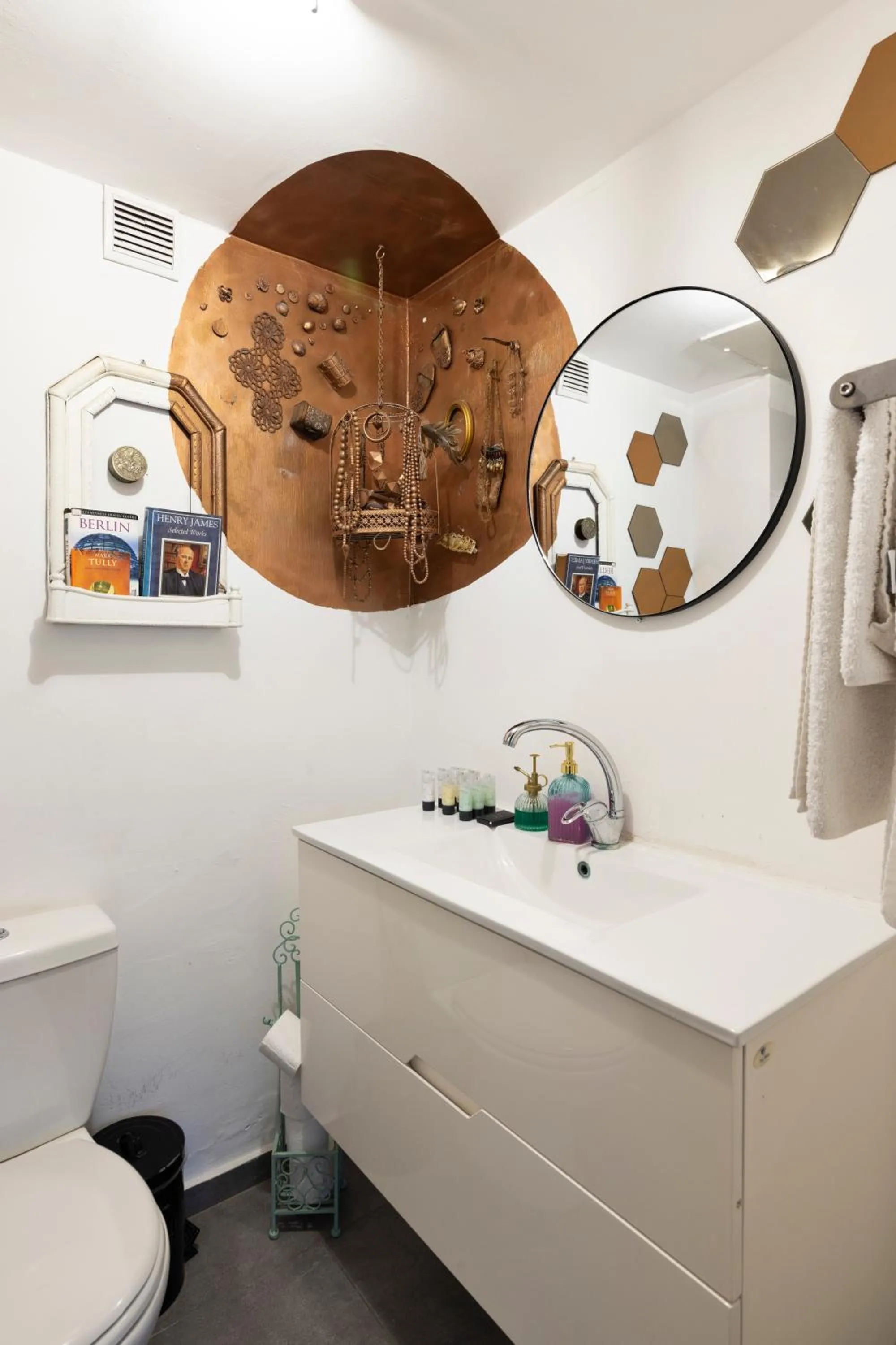 Toilet in Rena's House