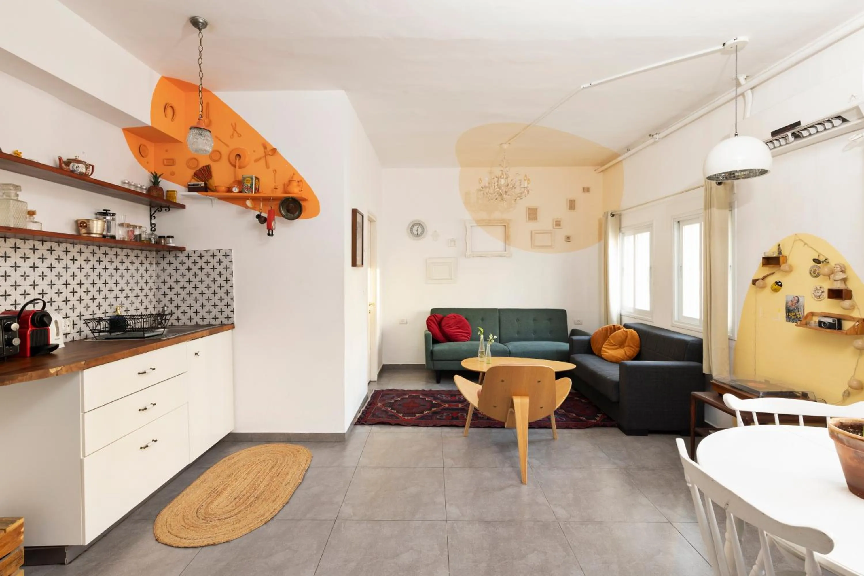 Living room in Rena's House