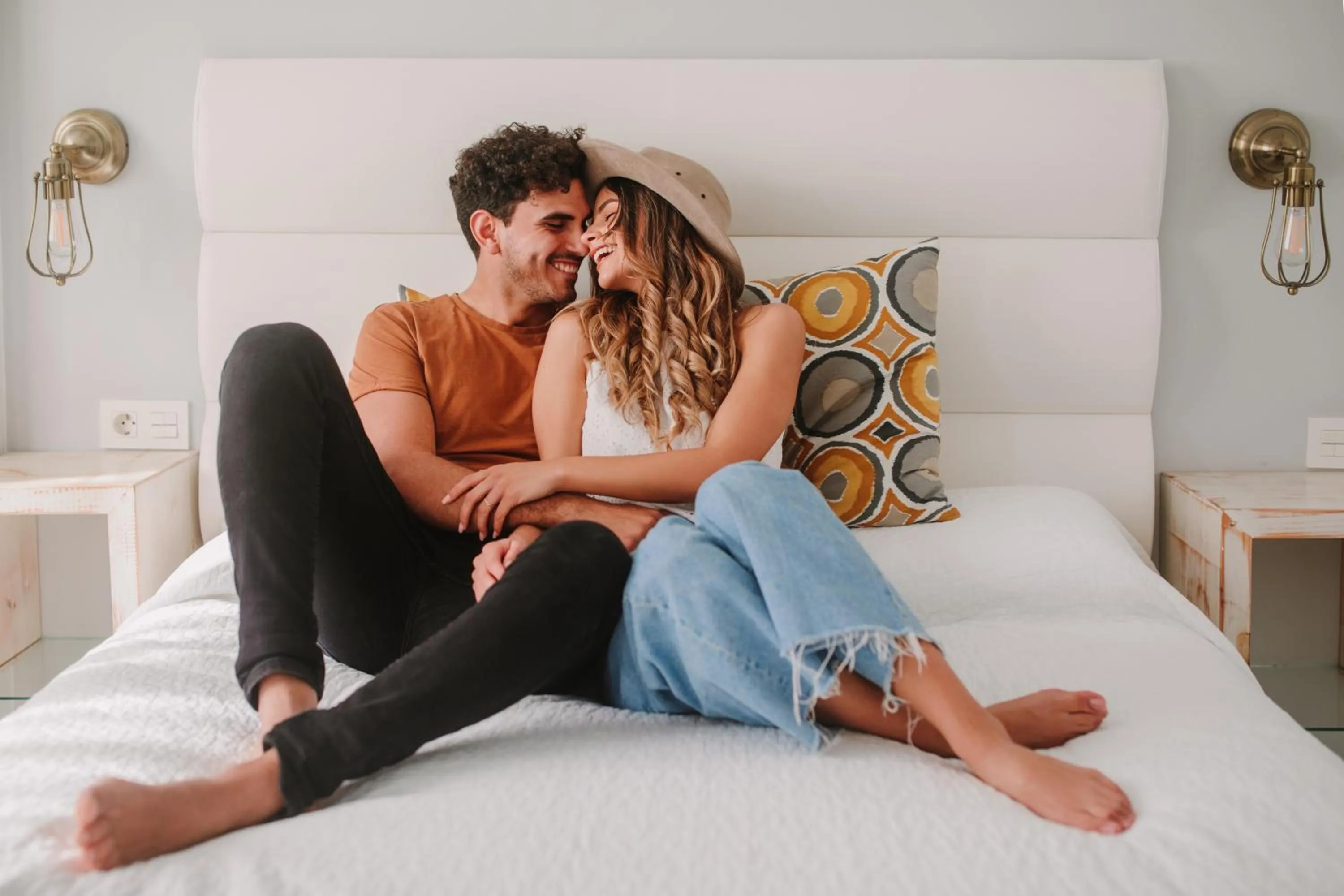 Bed in Bristol Sunset Beach - Holiday Apartments