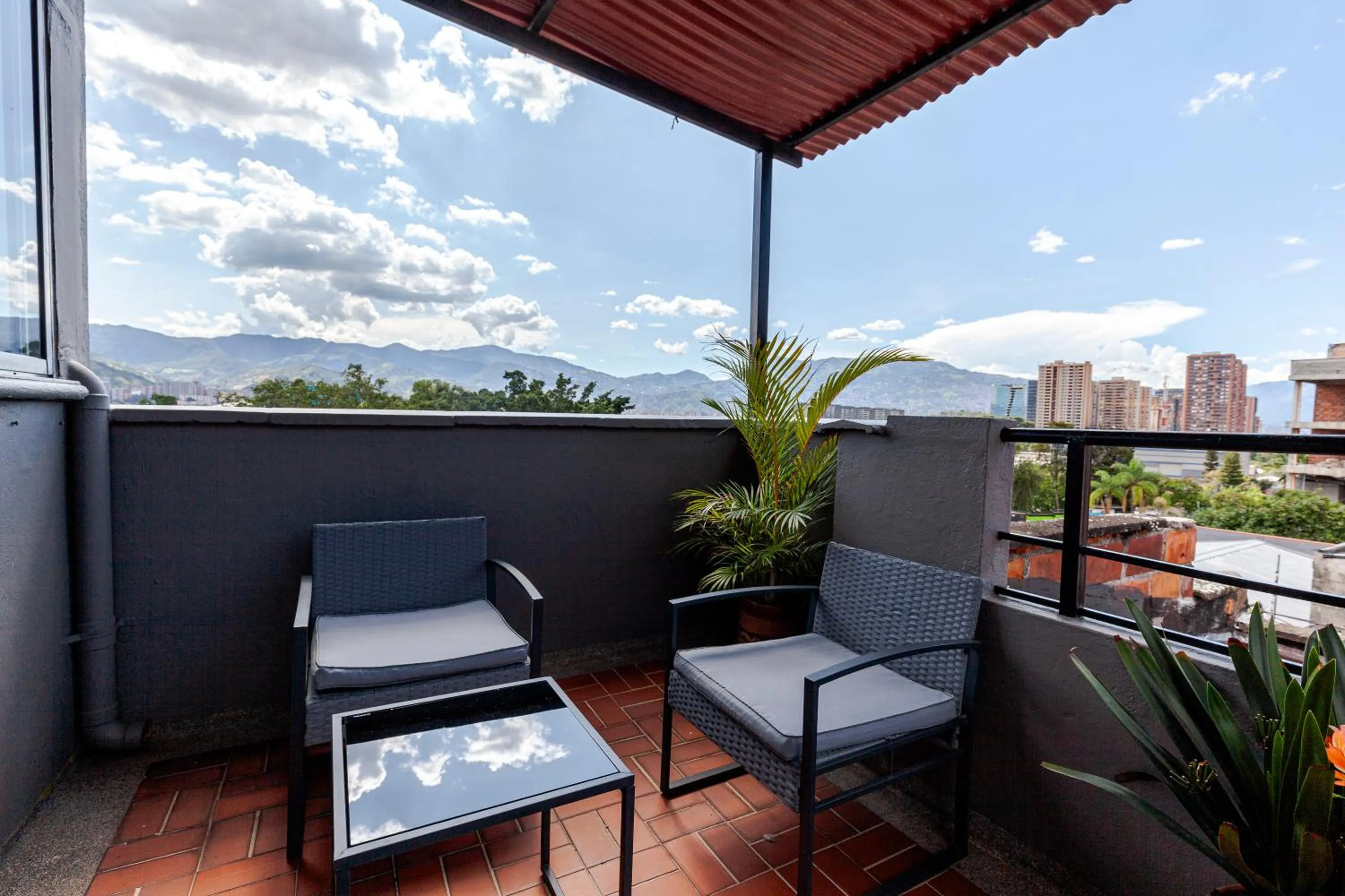 Balcony/Terrace in Poblado Guest House