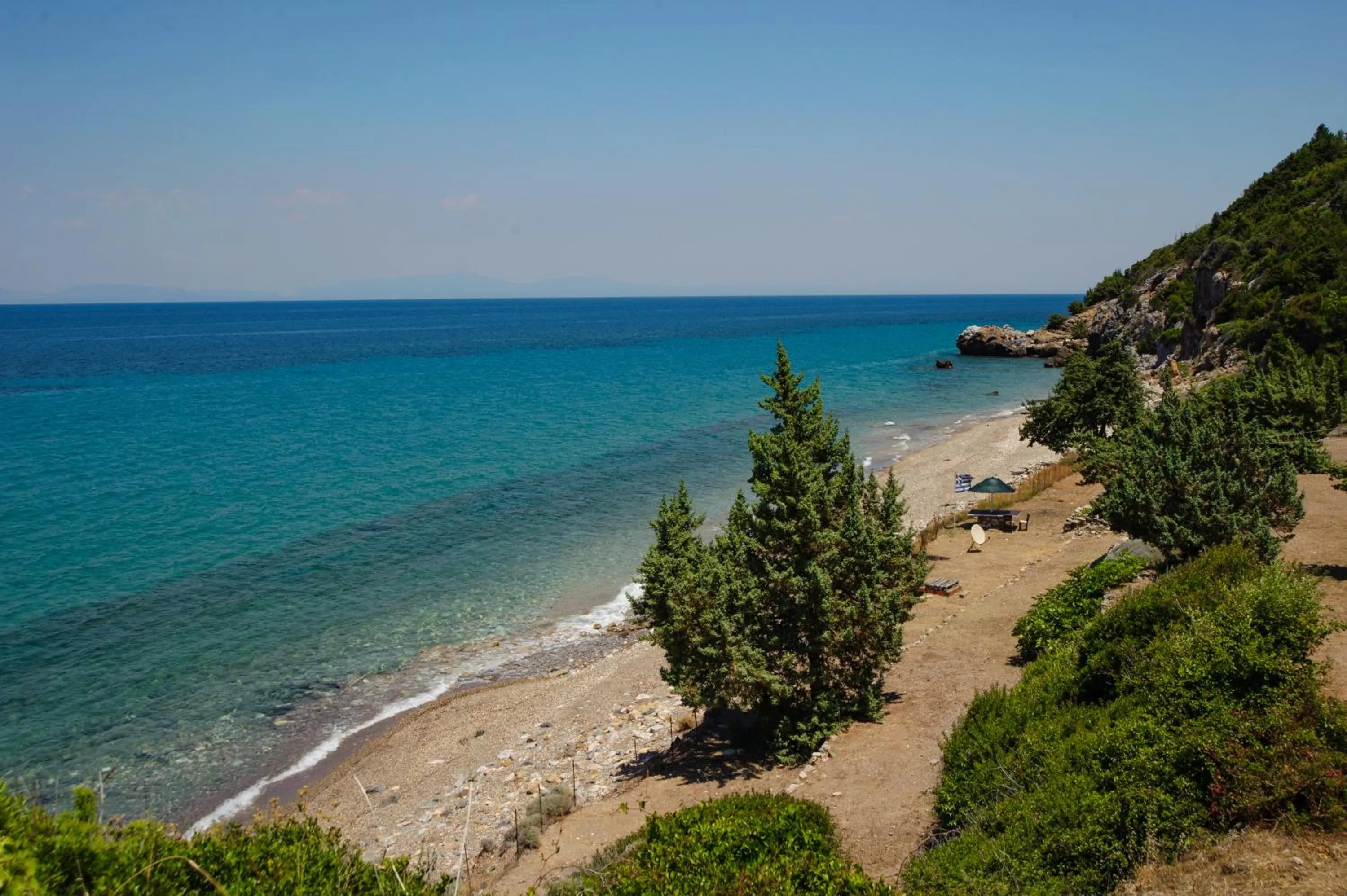 Natural landscape in Athina Studios