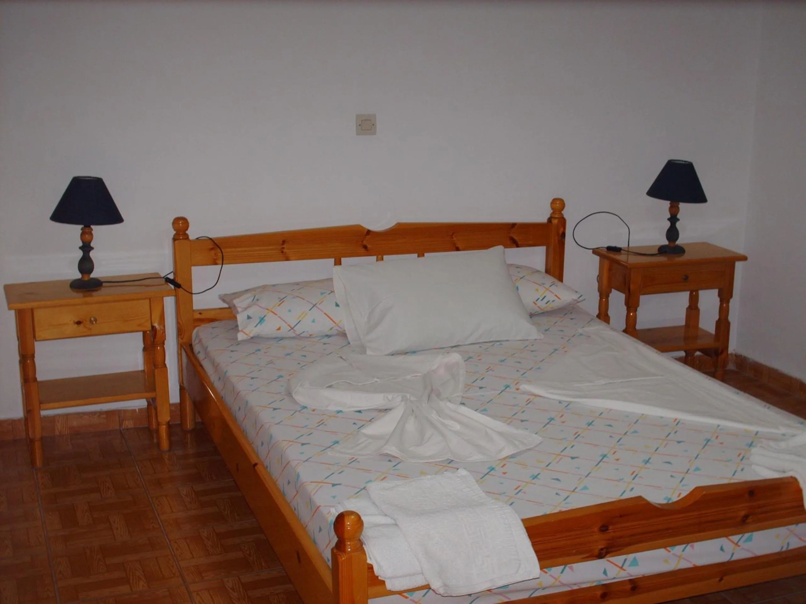 Bed in Athina Studios