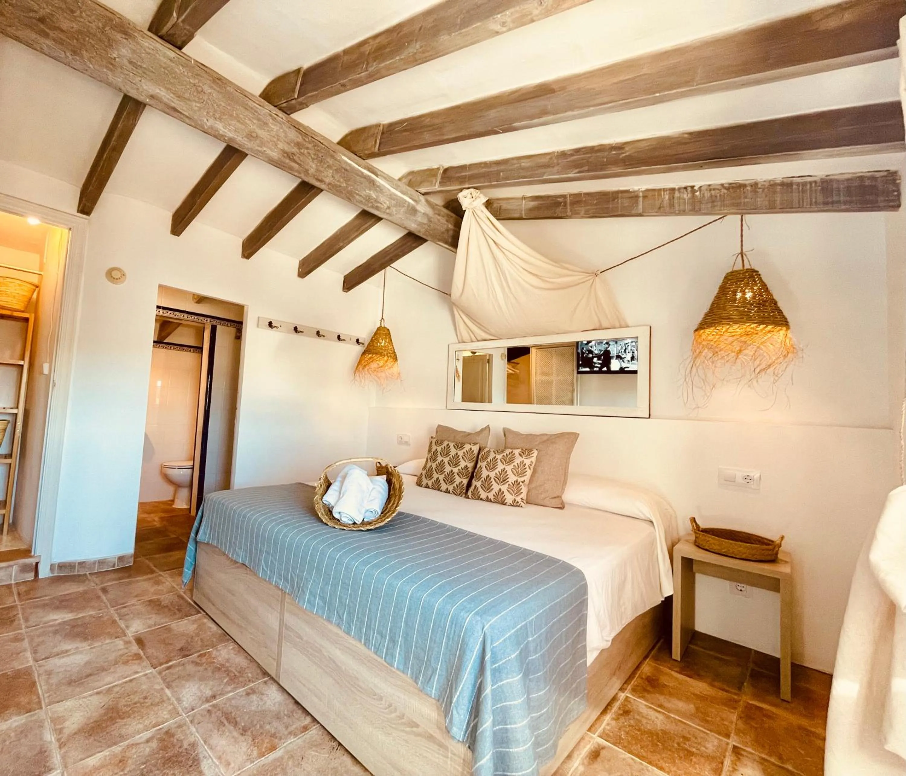 Photo of the whole room, Bed in Casal d'Artà by Baudot 1926 - Adults Only