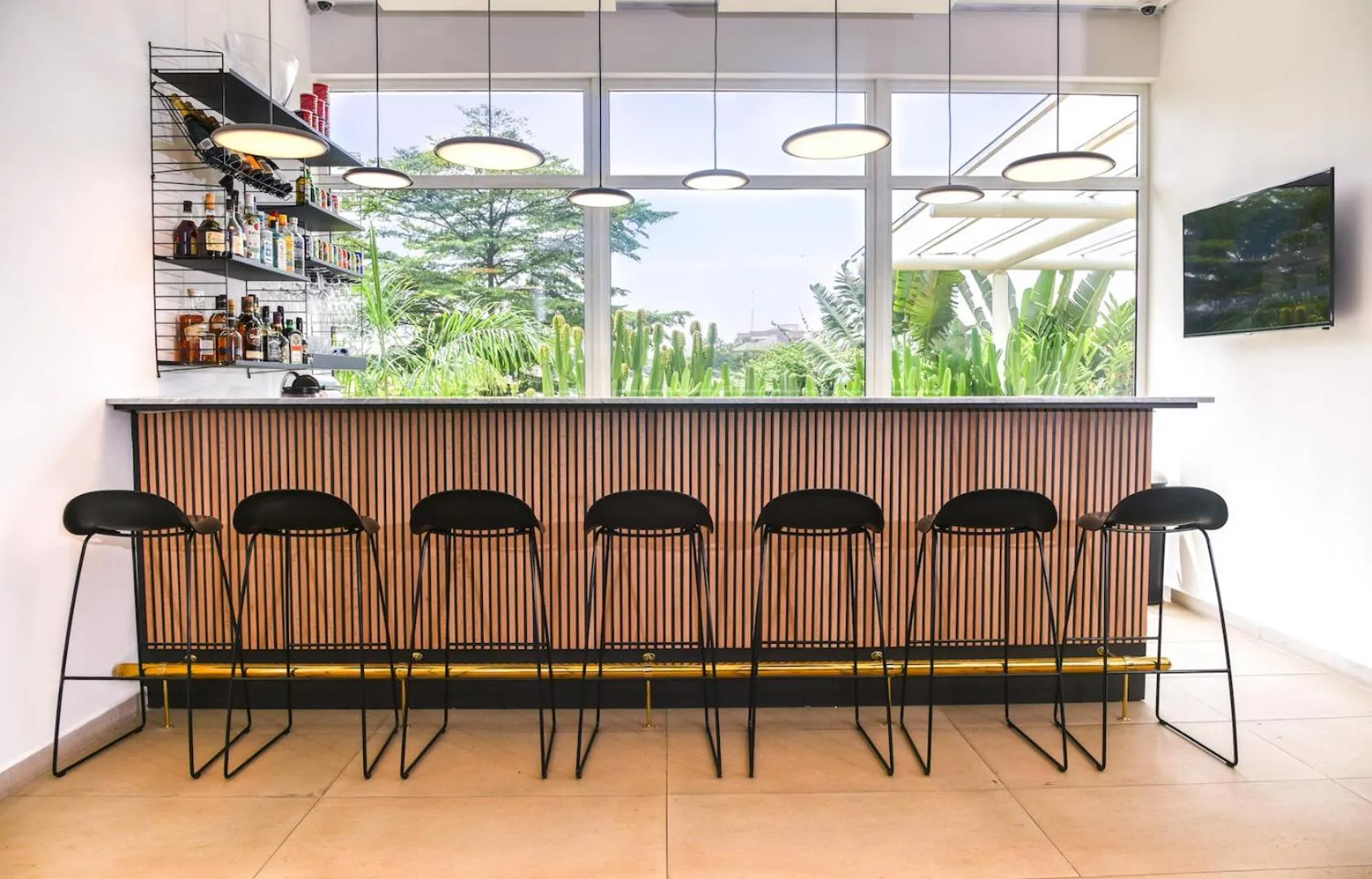 Lounge or bar in Nordic Hotel Abuja