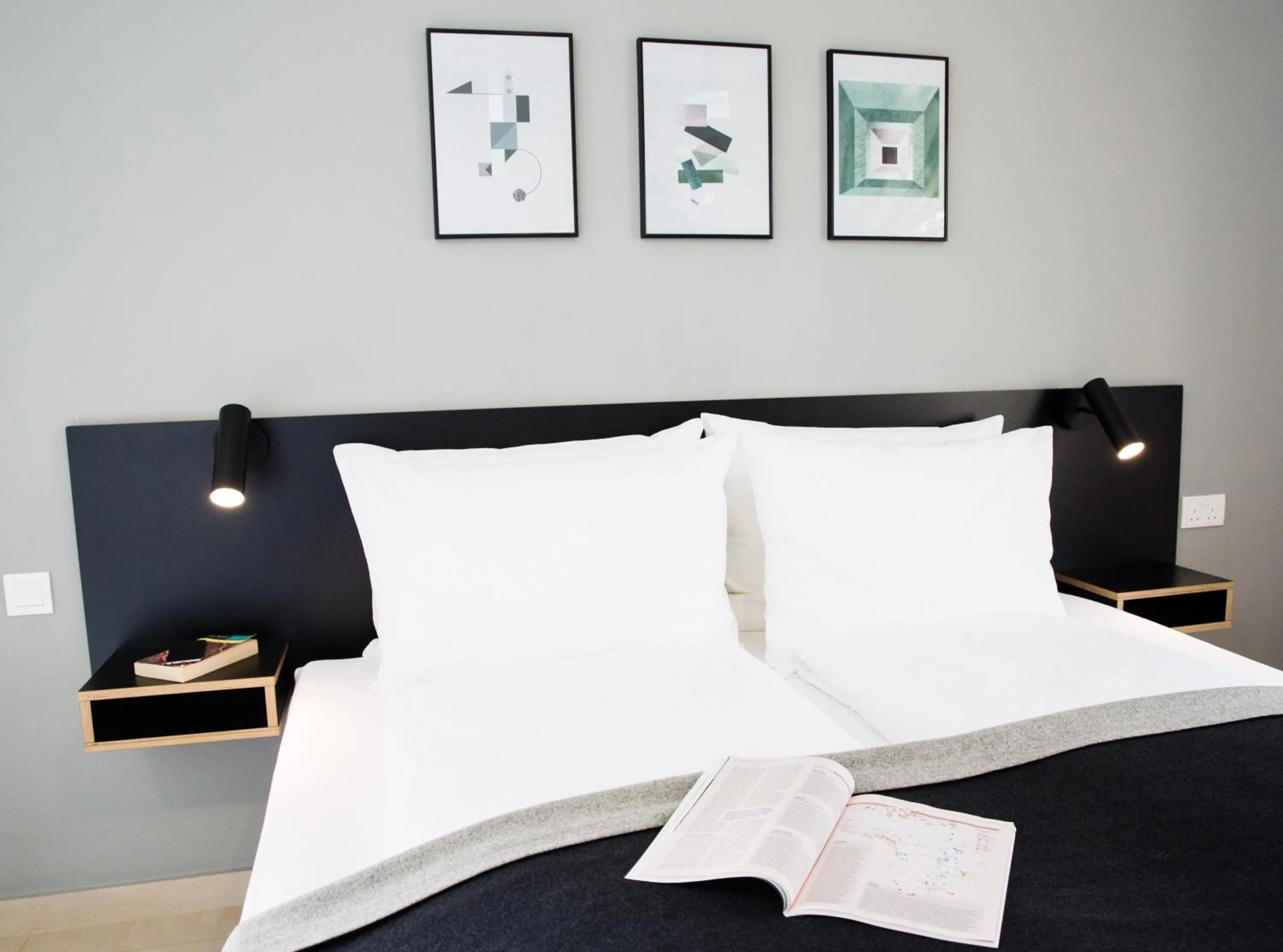 Bed in Nordic Hotel Abuja