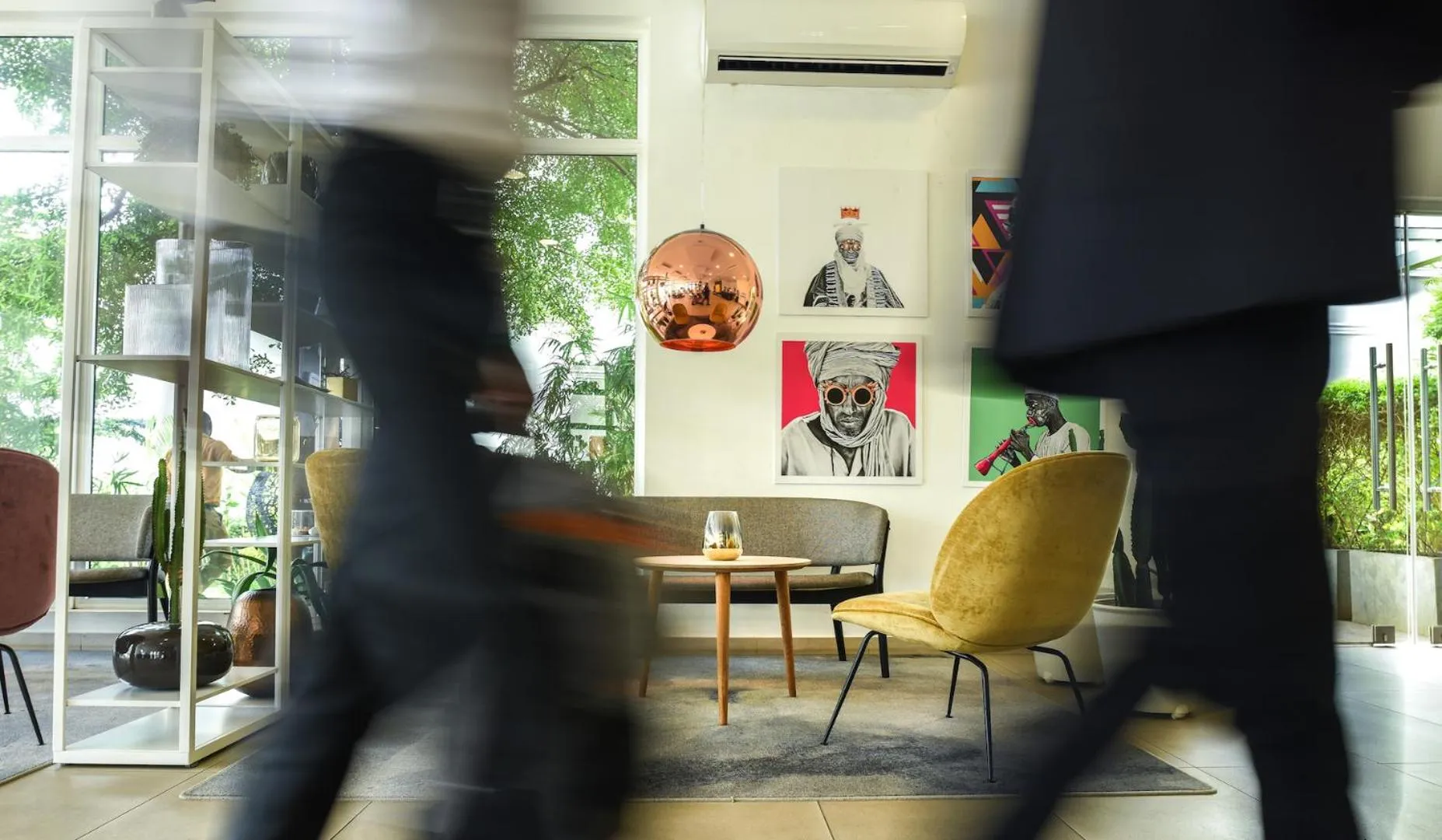 Lobby or reception in Nordic Hotel Abuja